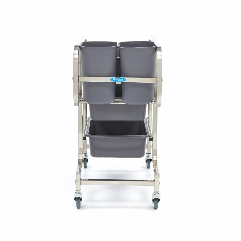 Cleaning Trolley - incl 5 Bins — 2