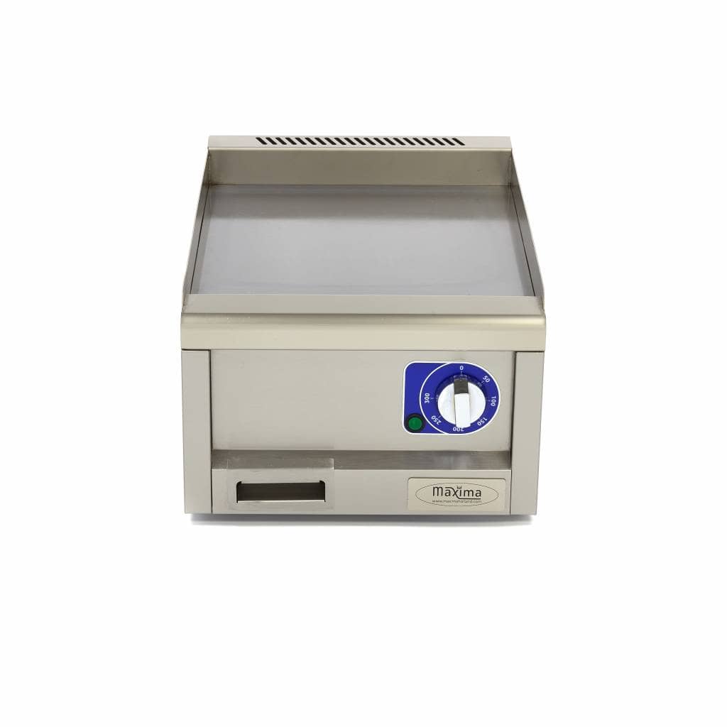 Commercial Grade Griddle - Smooth - Single Unit - 60cm Deep - Electric — 2