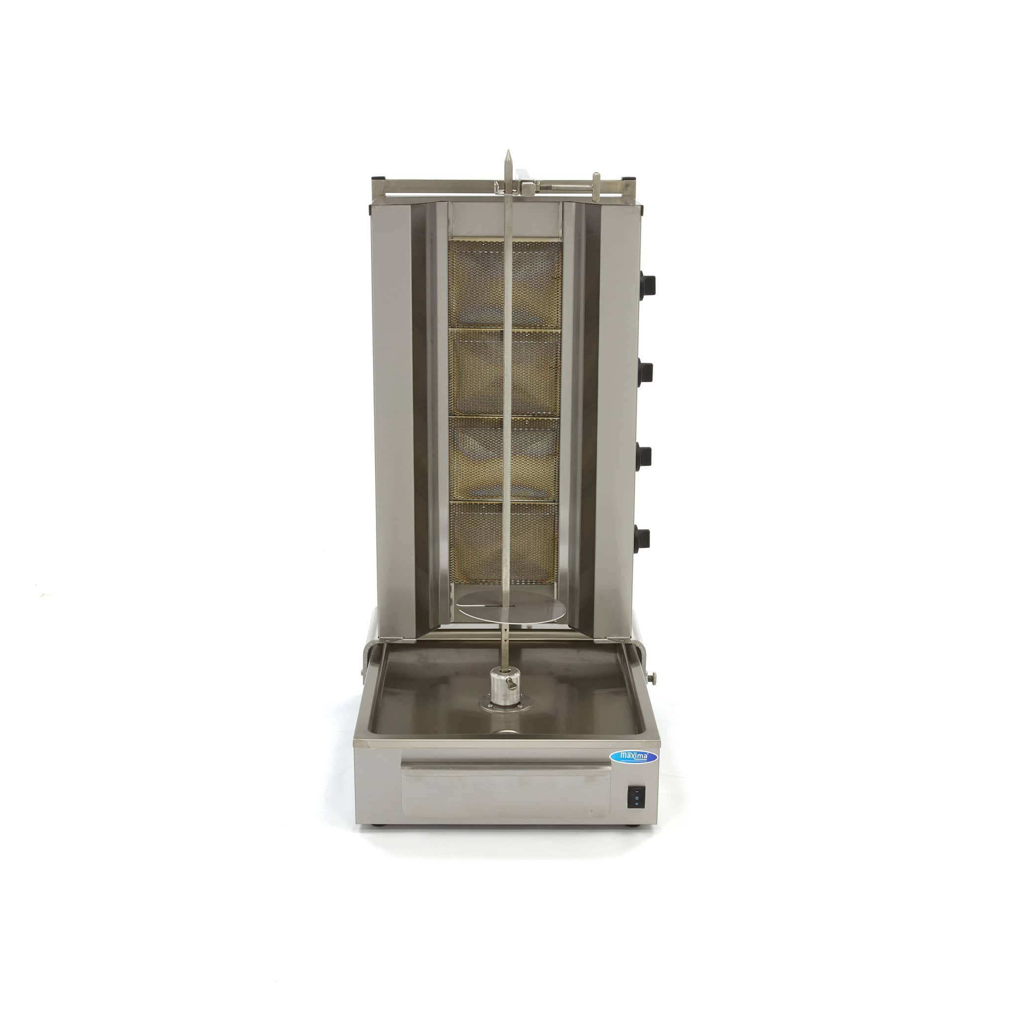 Kebab Grill - 4 Burners - 70kg Meat - Gas — 2