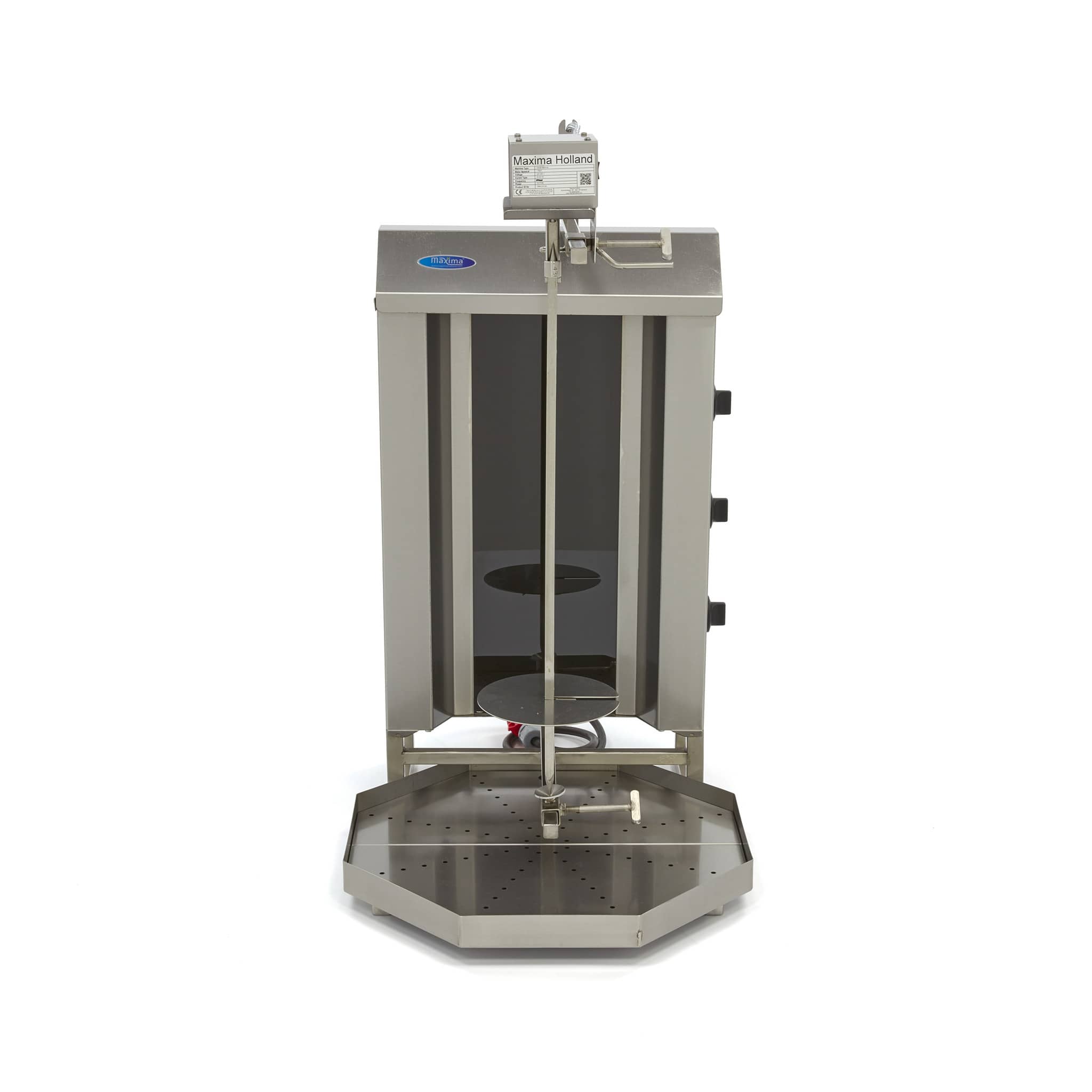Kebab Grill - 3 Burners - 30kg Meat - Electric — 2
