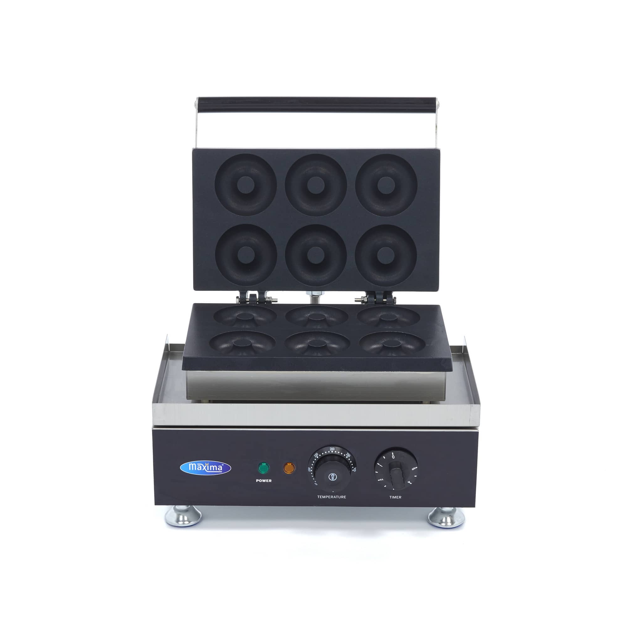 Donut Maker - 6 Donuts - Ø8cm - with Built-in Timer — 2