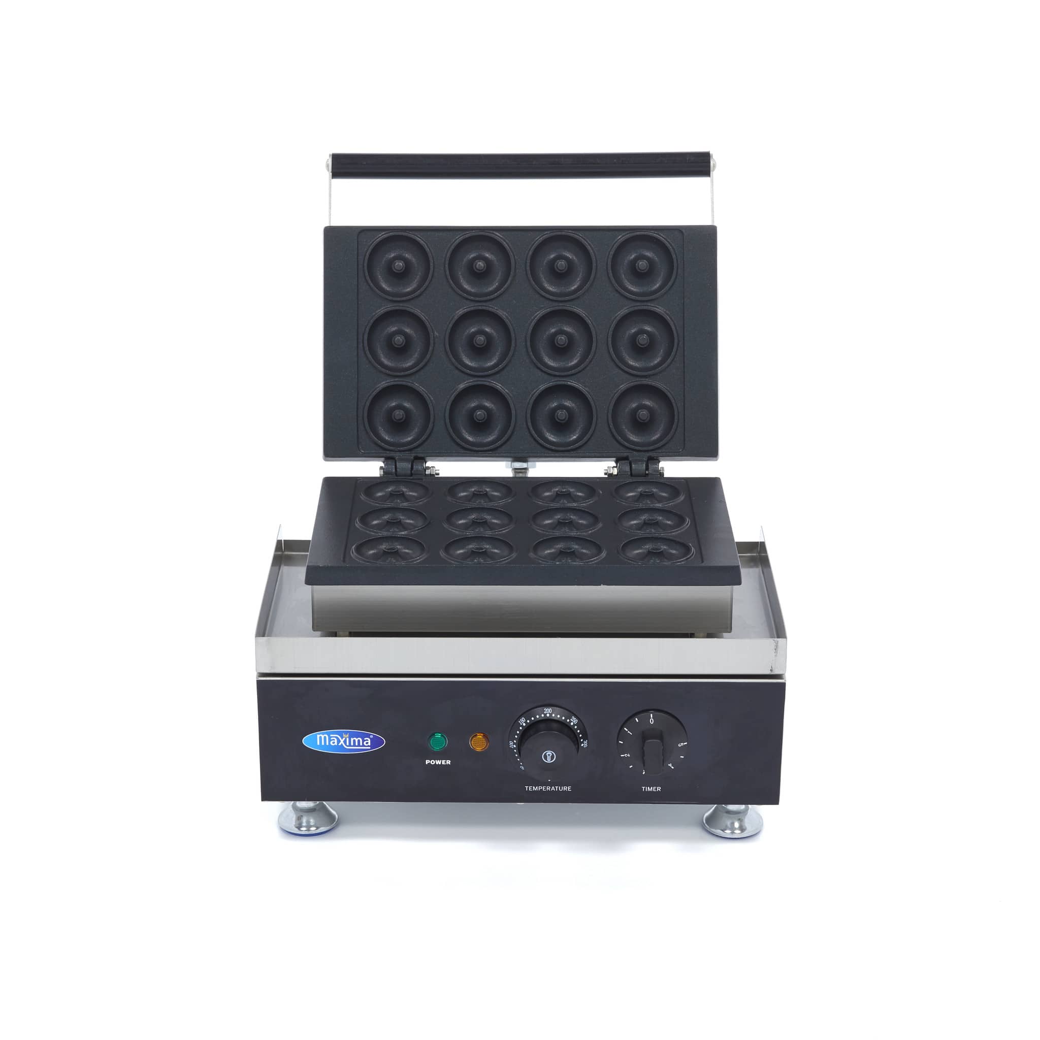 Donut Maker - 12 Mini Donuts - Ø5cm - with Built-in Timer — 2