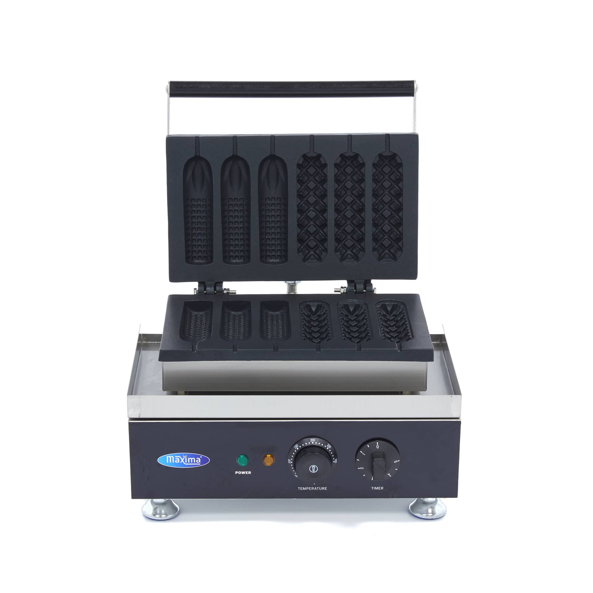 Waffle Maker - 6 Sticks - Corn Dogs - 2 Patterns — 2