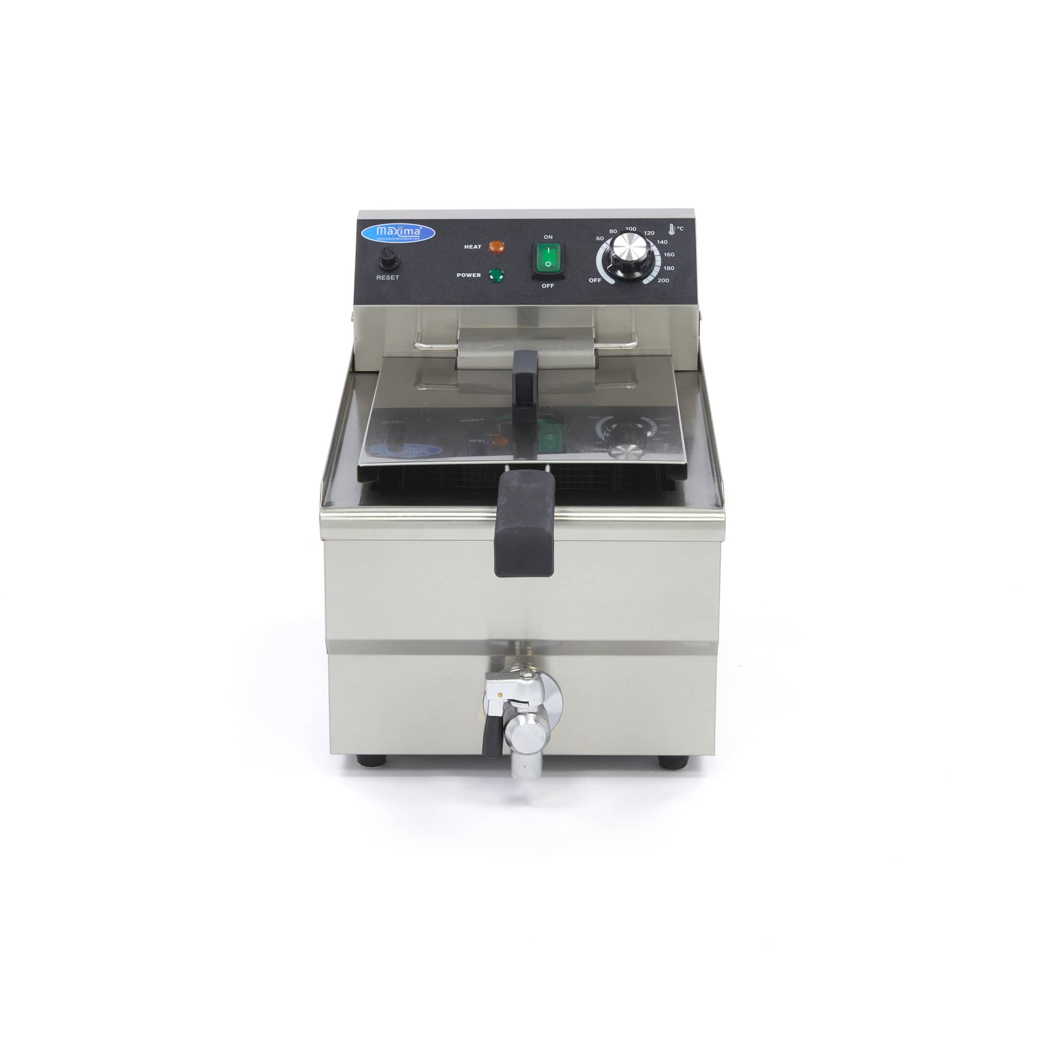 Deep Fryer - 13L - 1 Basket - with Drain Tap — 2