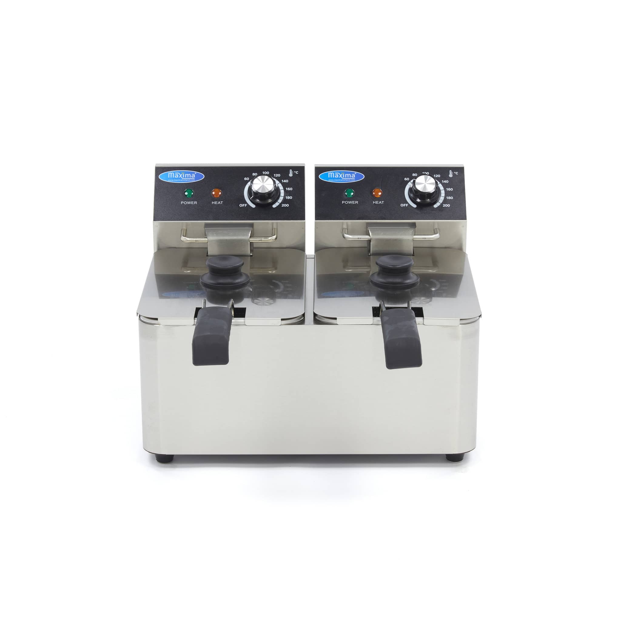Deep Fryer - 2 x 4L - 2 Baskets - up to 1,5kg of Fries — 2
