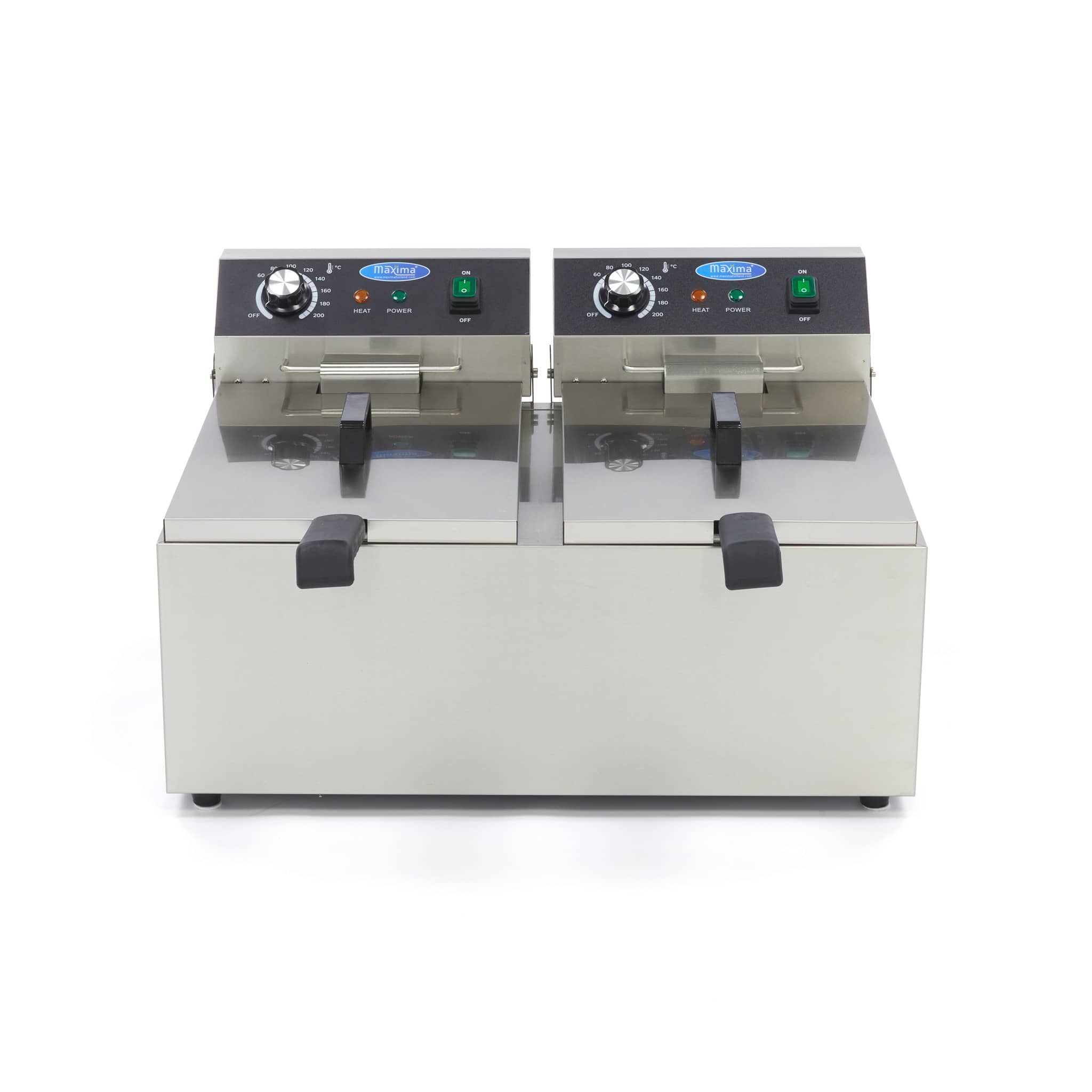 Deep Fryer - 2 x 11L - 2 Baskets - up to 2,8kg of Fries — 2