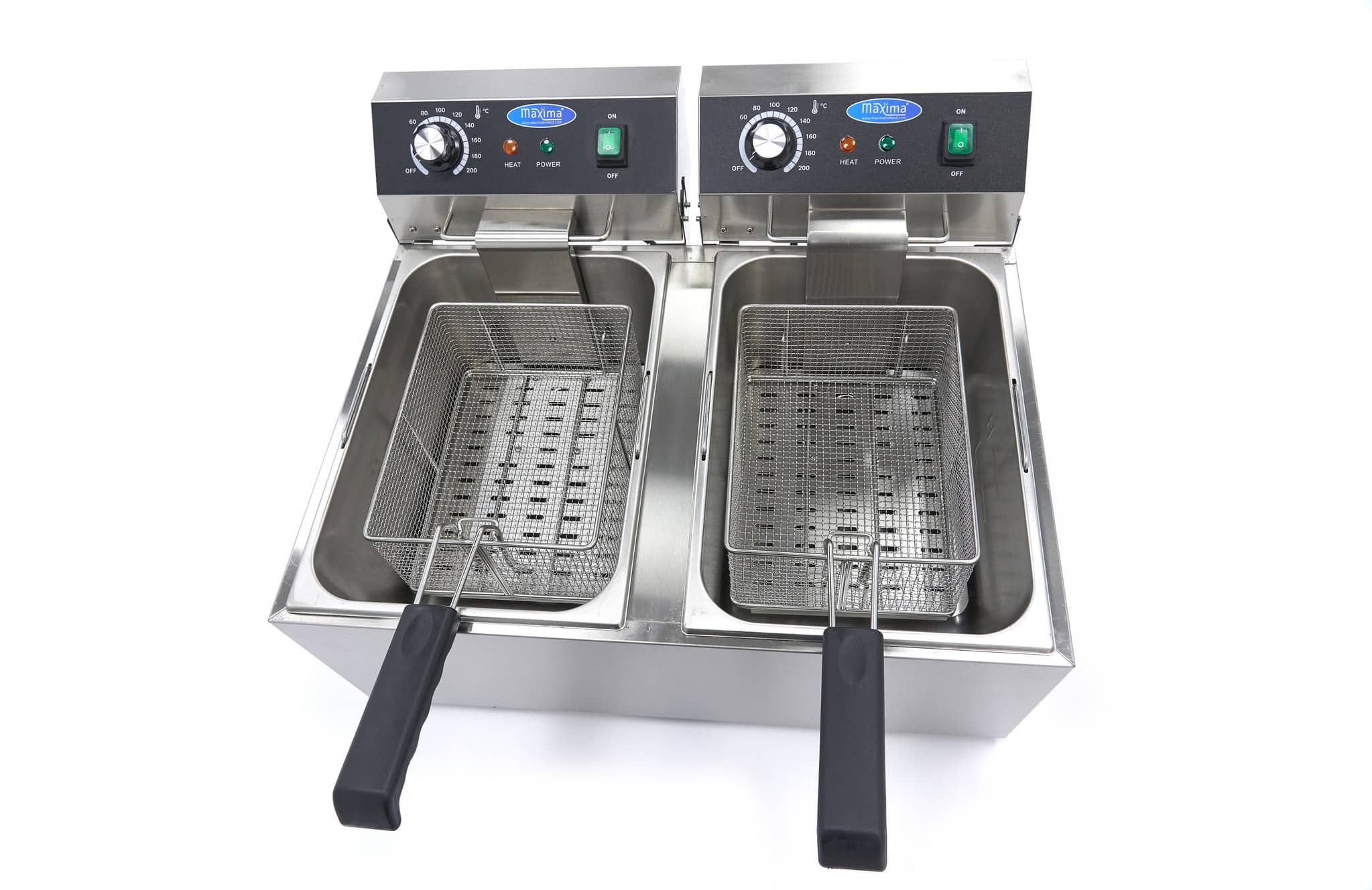 Deep Fryer - 2 x 11L - 2 Baskets - up to 2,8kg of Fries — 6