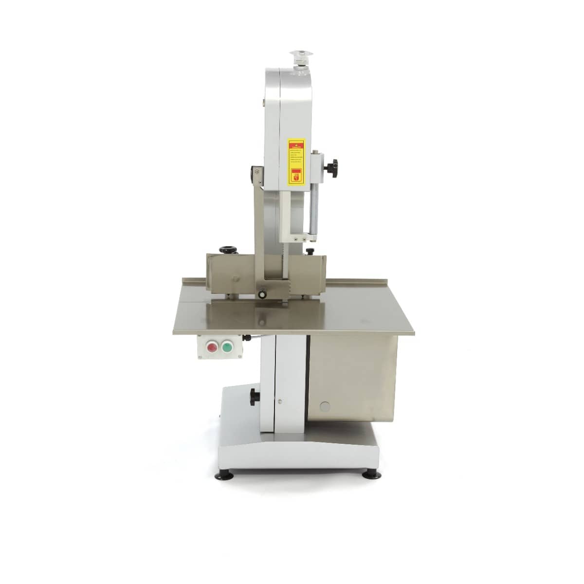 Fierăstrău electric profesional pentru oase cu împingător carne | Bandă 204 cm | 0.75 kW | 230V — 2