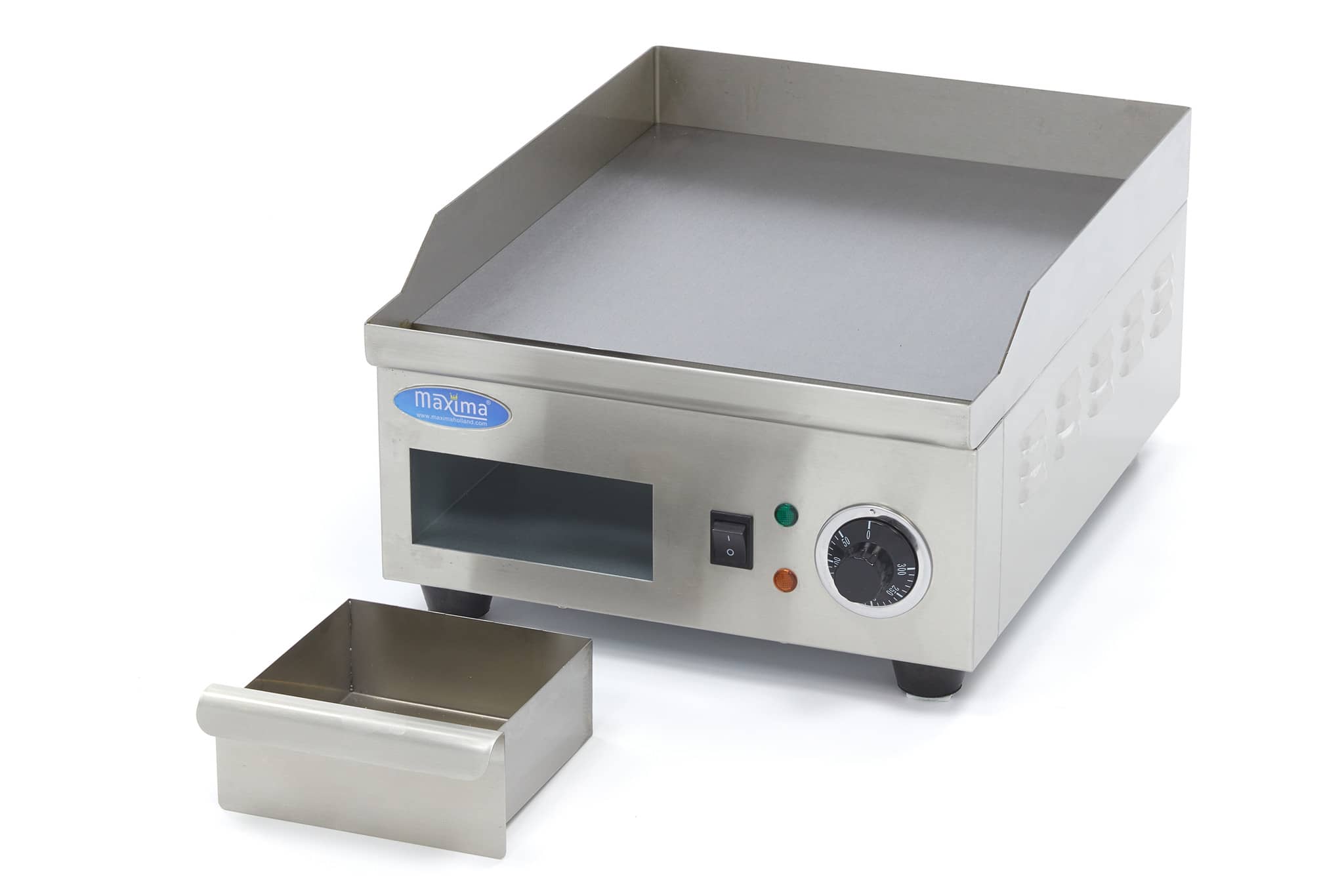 Griddle - Smooth - 36cm - incl Drip Tray — 6