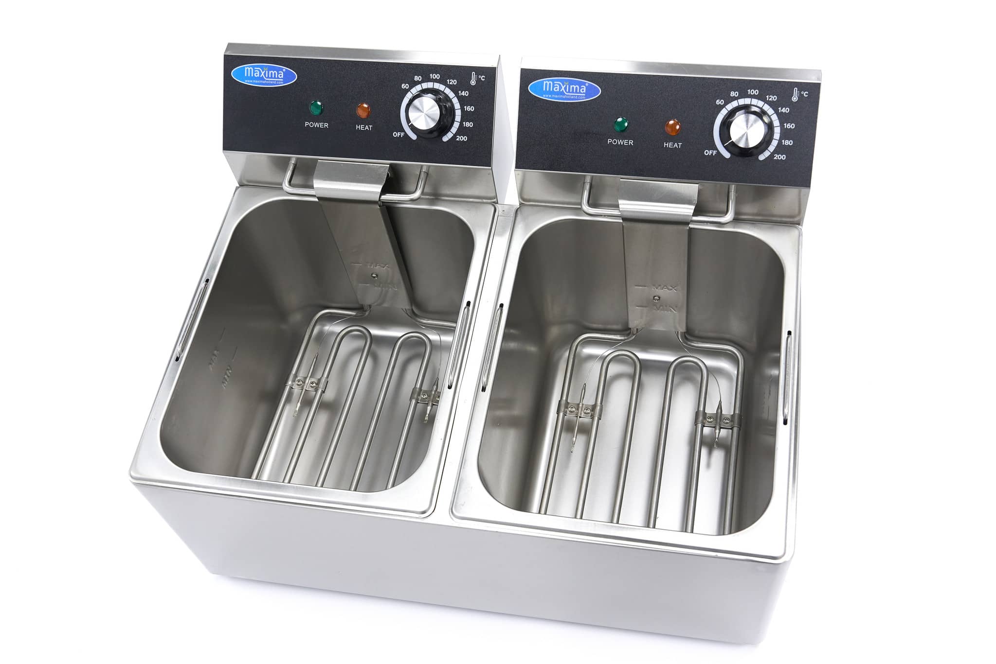 Deep Fryer - 2 x 8L - 2 Baskets - up to 2,8kg of Fries — 5