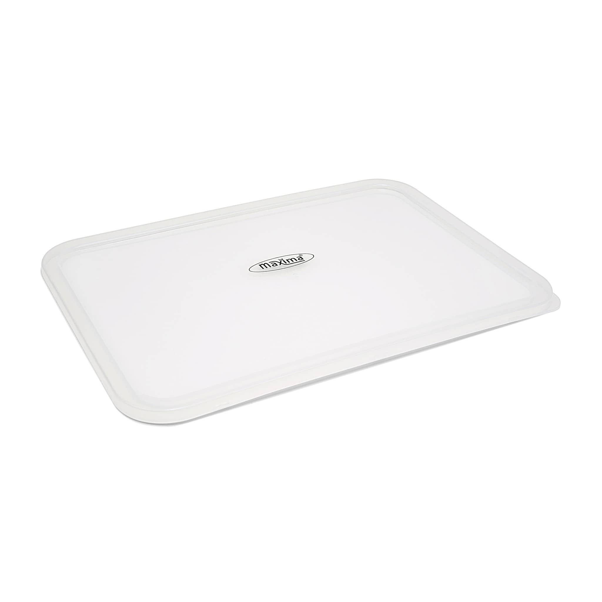 Lid for 3 Compartment Plate - Plastic - Dishwasher Safe — 2