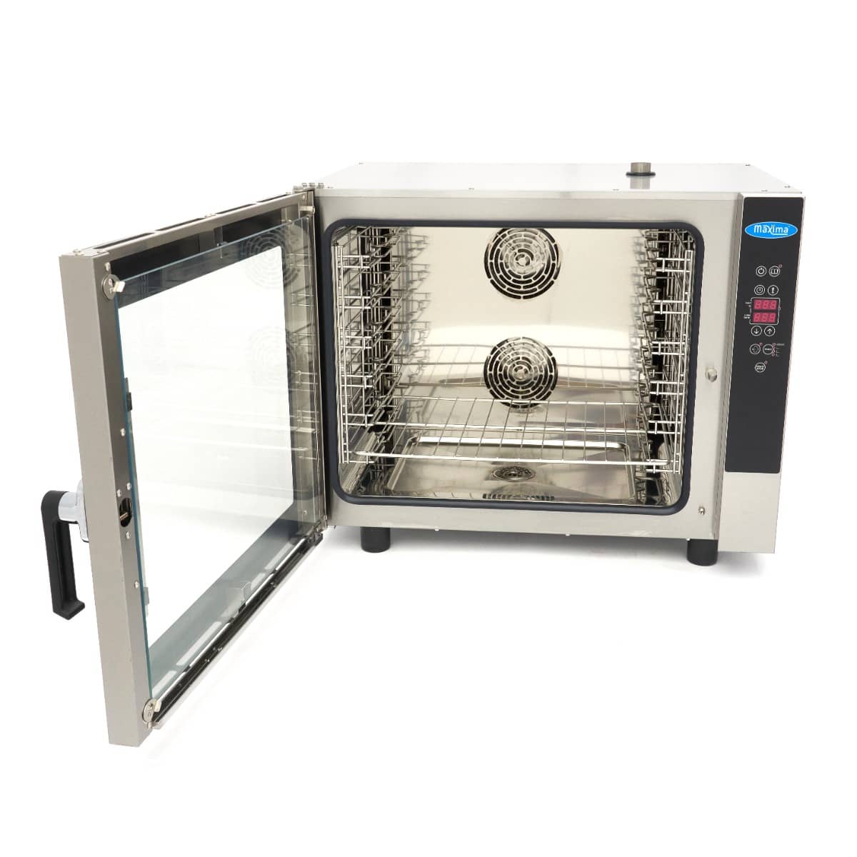 Combi Steam Oven - Fits 6 Trays (1/1 GN / 60 x 40cm) - Digital Display - 400V — 6