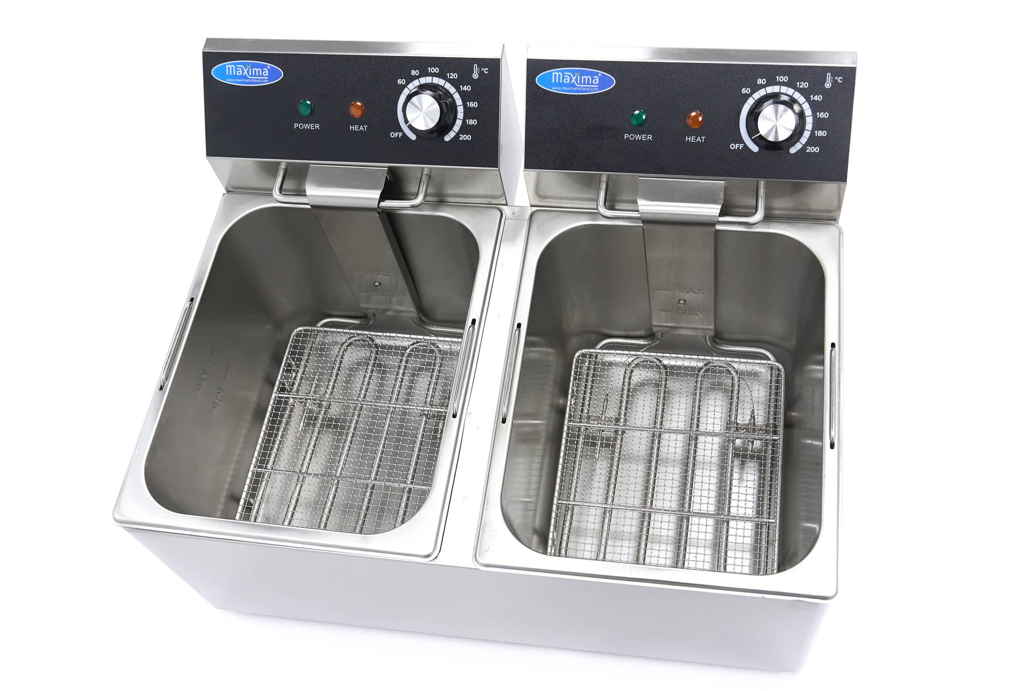 Deep Fryer - 2 x 8L - 2 Baskets - up to 2,8kg of Fries — 6