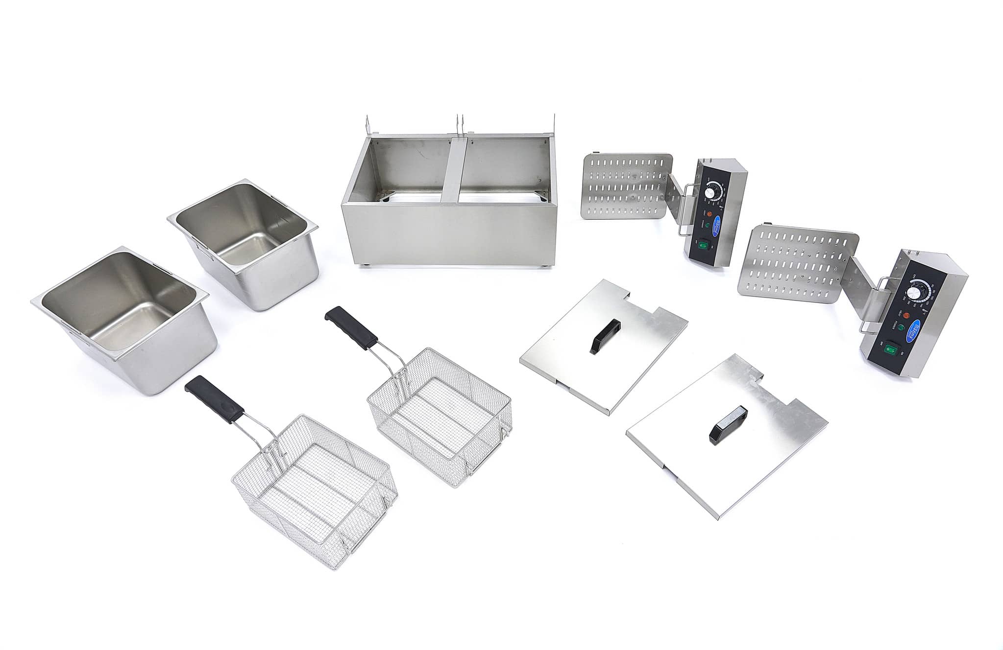 Deep Fryer - 2 x 11L - 2 Baskets - up to 2,8kg of Fries — 7