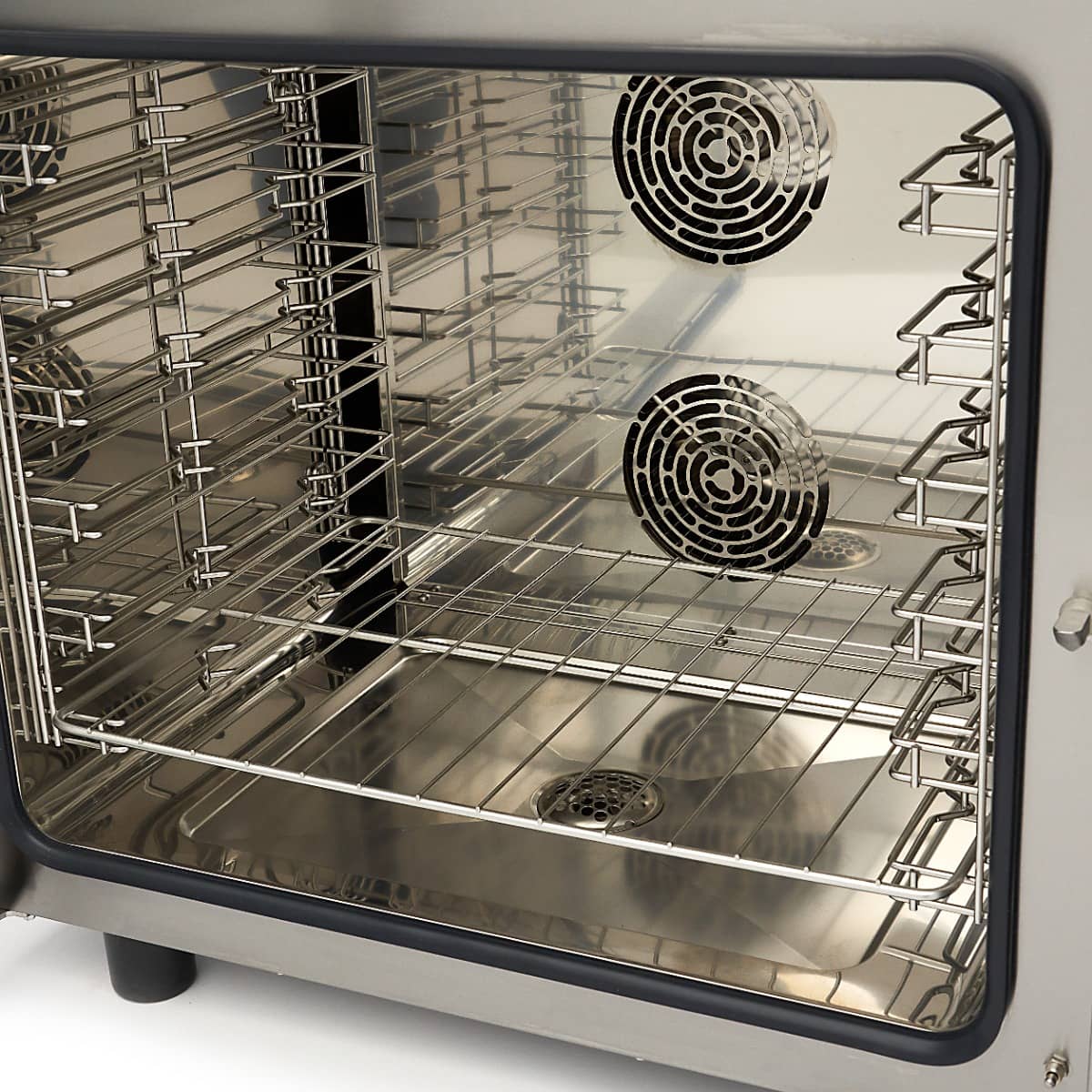 Combi Steam Oven - Fits 6 Trays (1/1 GN / 60 x 40cm) - Digital Display - 400V — 7