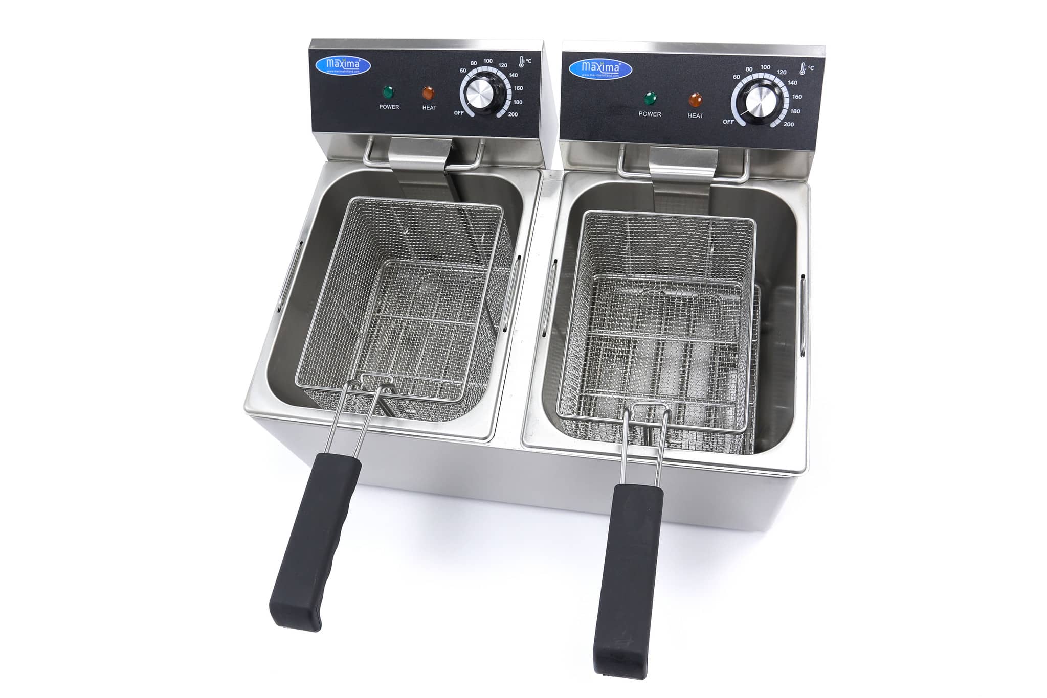 Deep Fryer - 2 x 8L - 2 Baskets - up to 2,8kg of Fries — 7