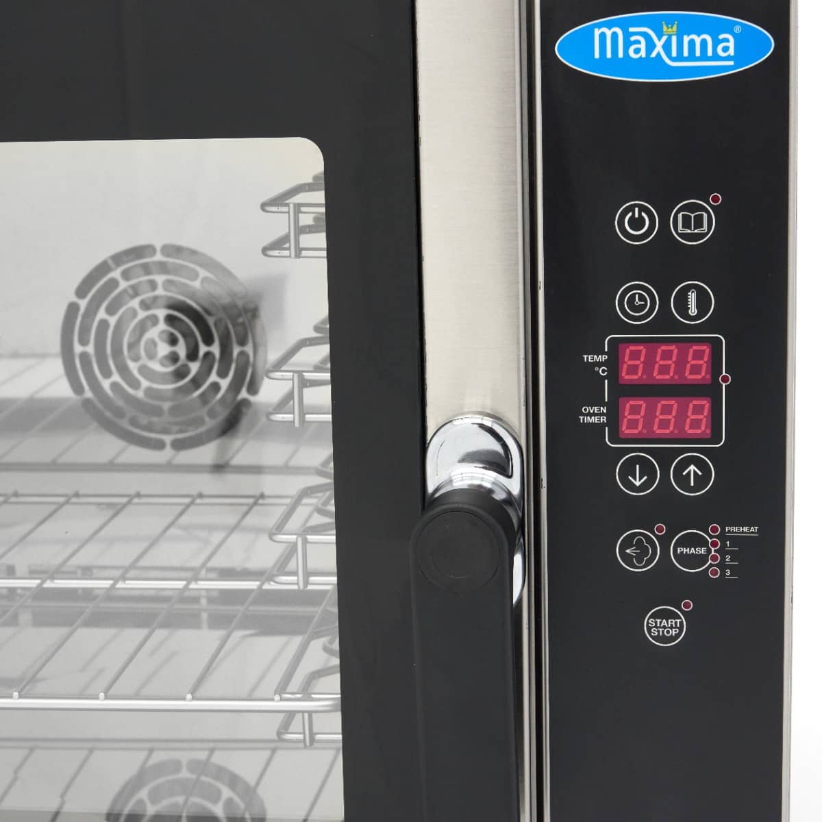 Combi Steam Oven - Fits 4 Trays (1/1 GN / 60 x 40cm) - Digital Display - 400V — 8