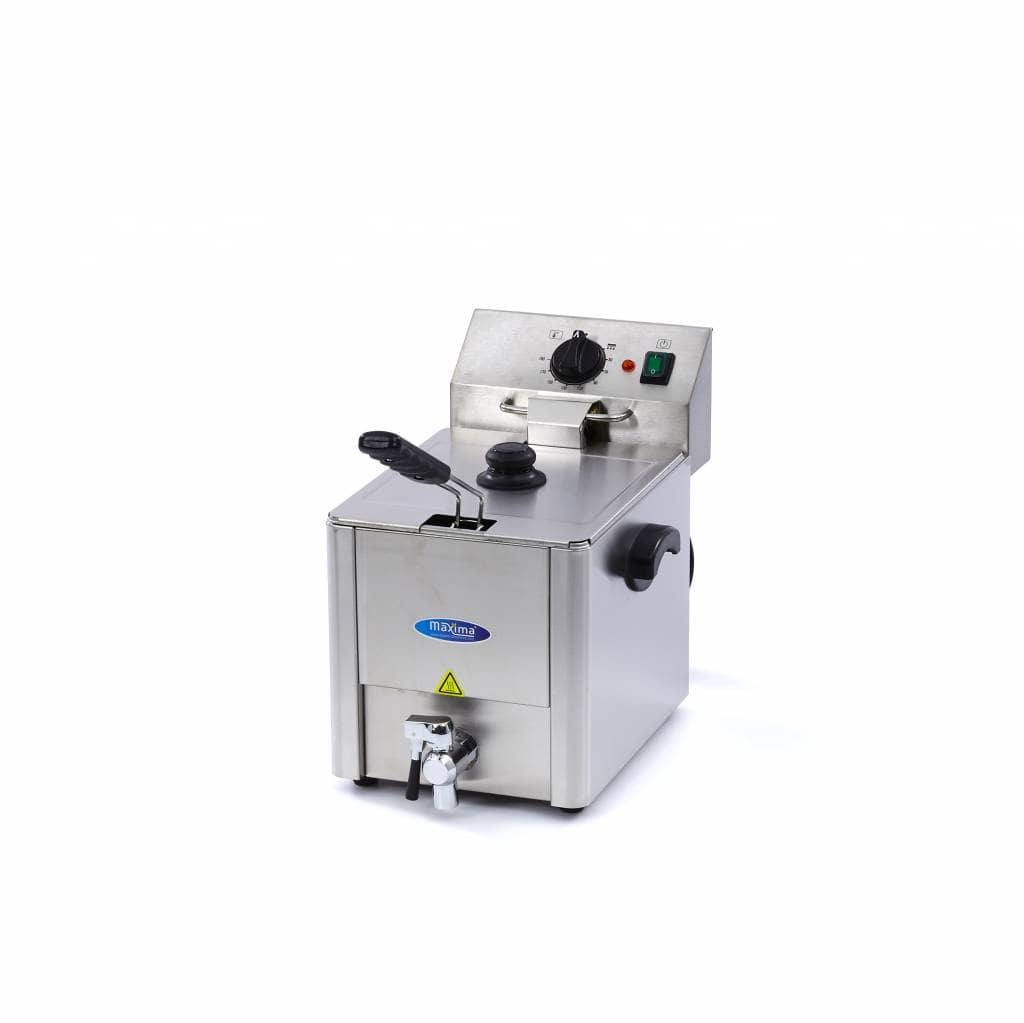 Deep Fryer - 8L - 1 Basket - with Drain Tap — 5