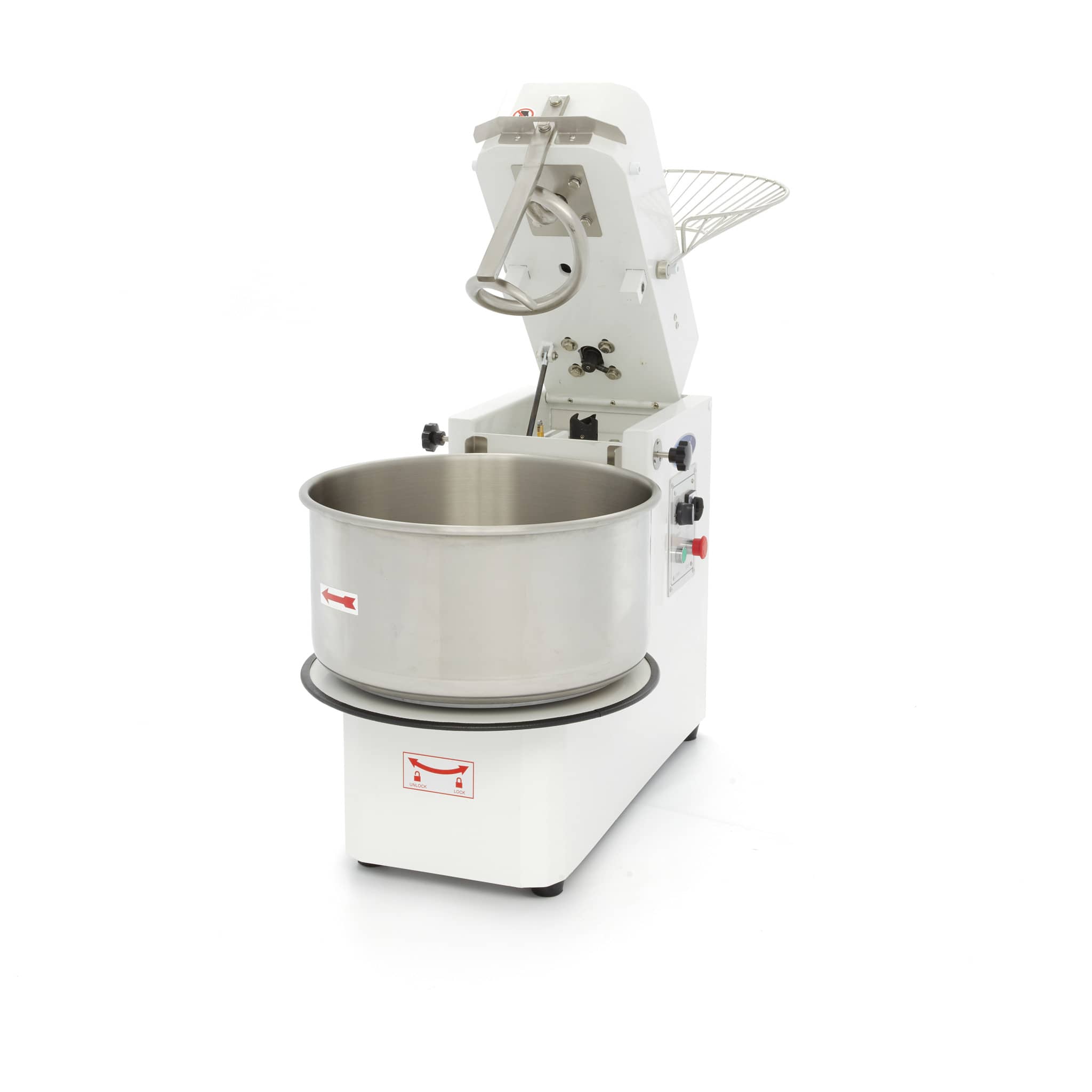 Dough Mixer - 50L - 30kg Dough - 2 Speeds - Removable Bowl - 400V — 5