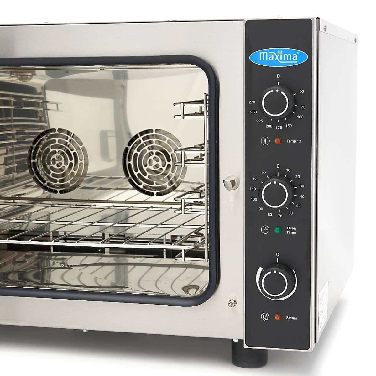 Combi Steam Oven - Fits 4 Trays (1/1 GN / 60 x 40cm) - Analogue - 400V — 8