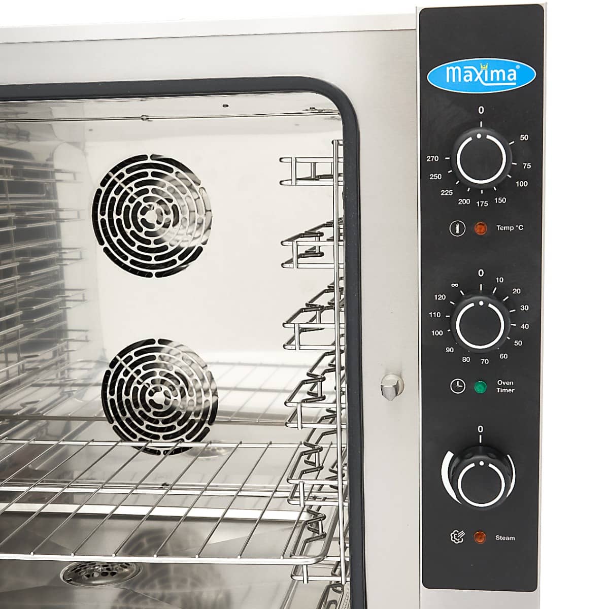 Combi Steam Oven - Fits 6 Trays (1/1 GN / 60 x 40 cm) - Analogue - 400V — 8