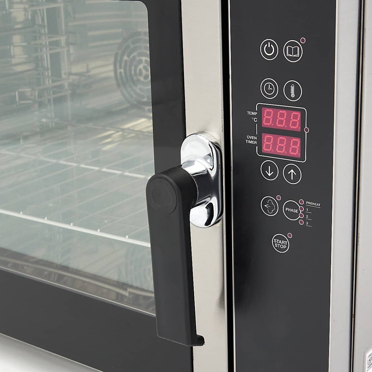 Combi Steam Oven - Fits 4 Trays (1/1 GN / 60 x 40cm) - Digital Display - 400V — 7