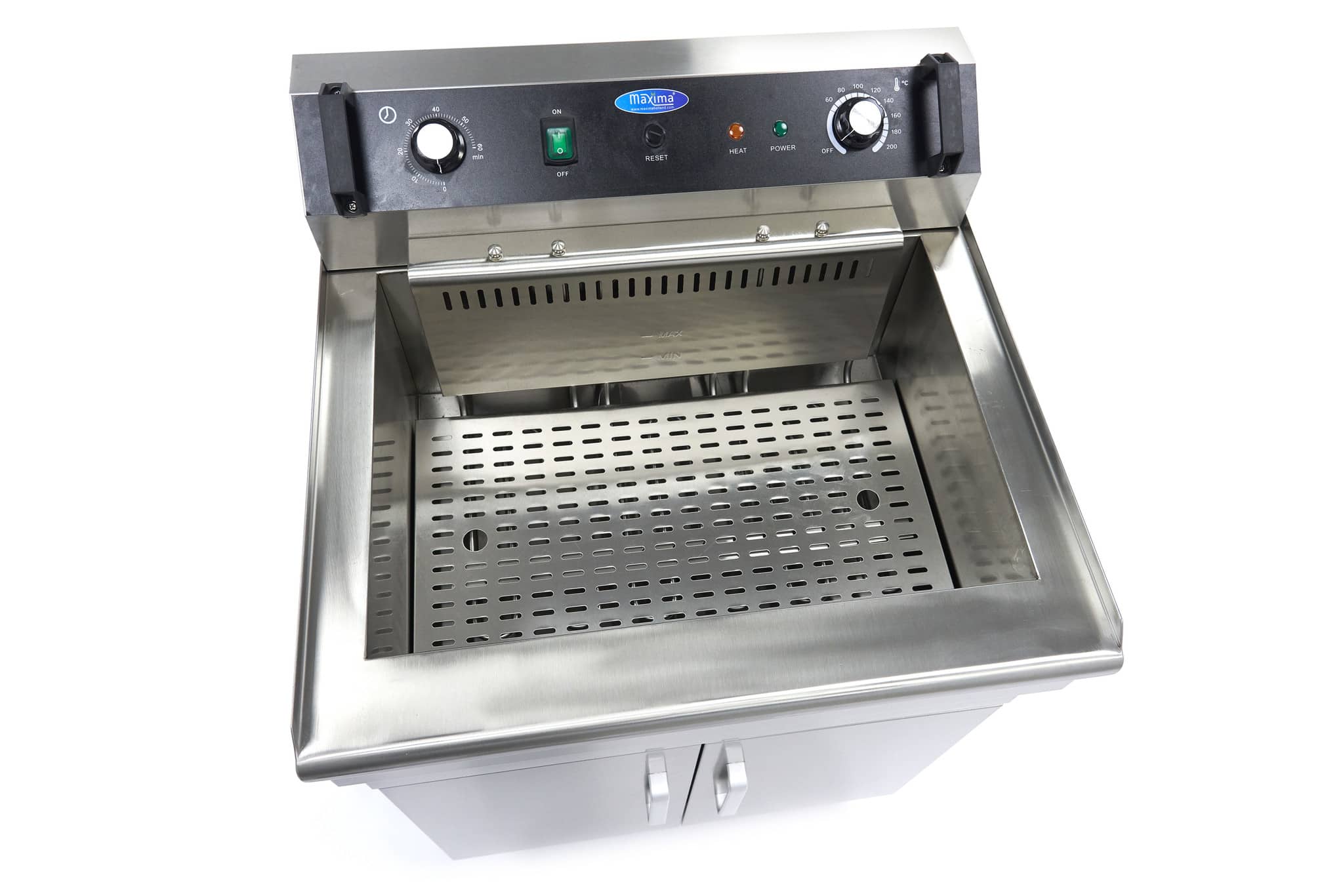 Deep Fryer - 35L - 1 Basket - with Drain Tap - 400V — 8