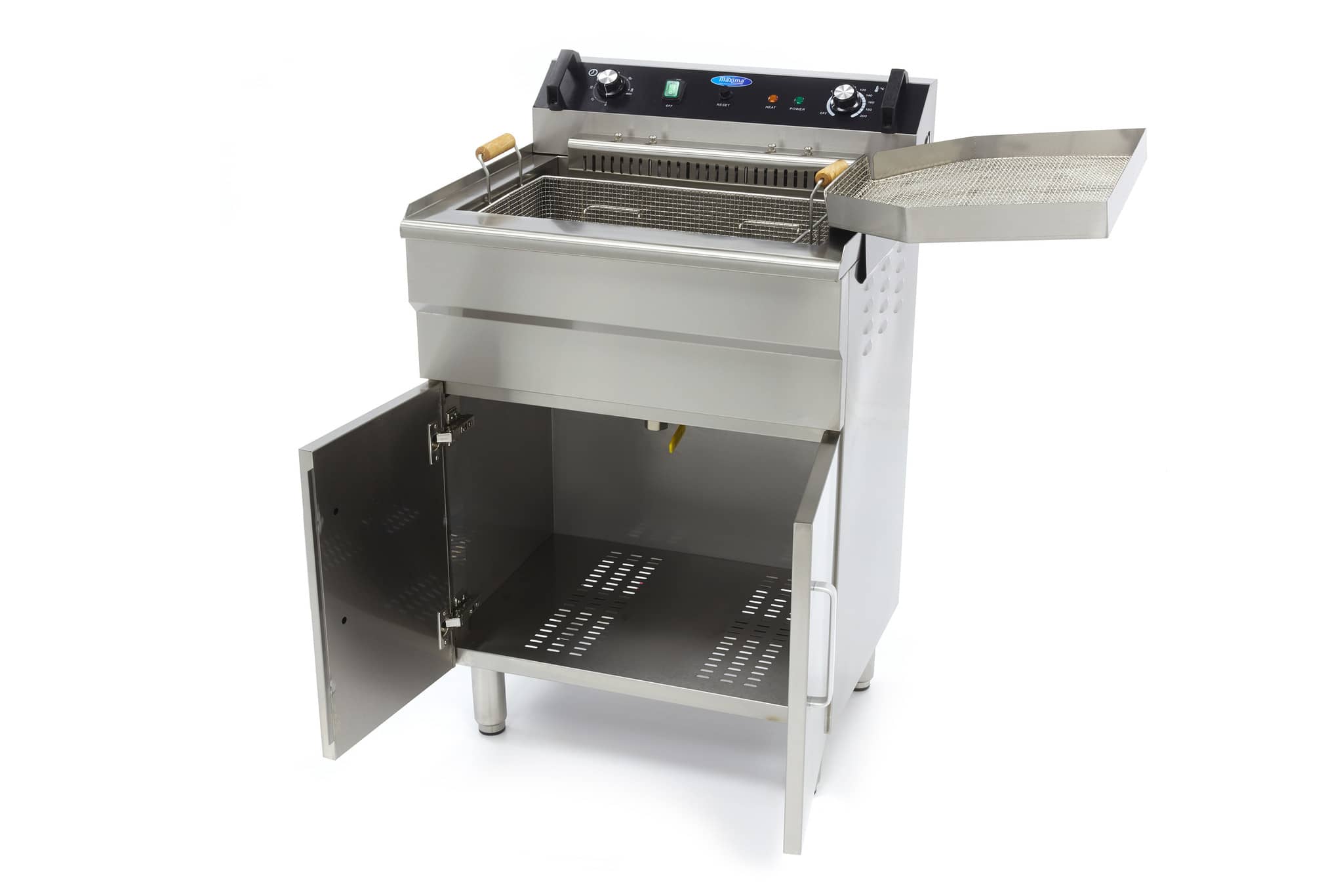 Deep Fryer - 35L - 1 Basket - with Drain Tap - 400V — 5
