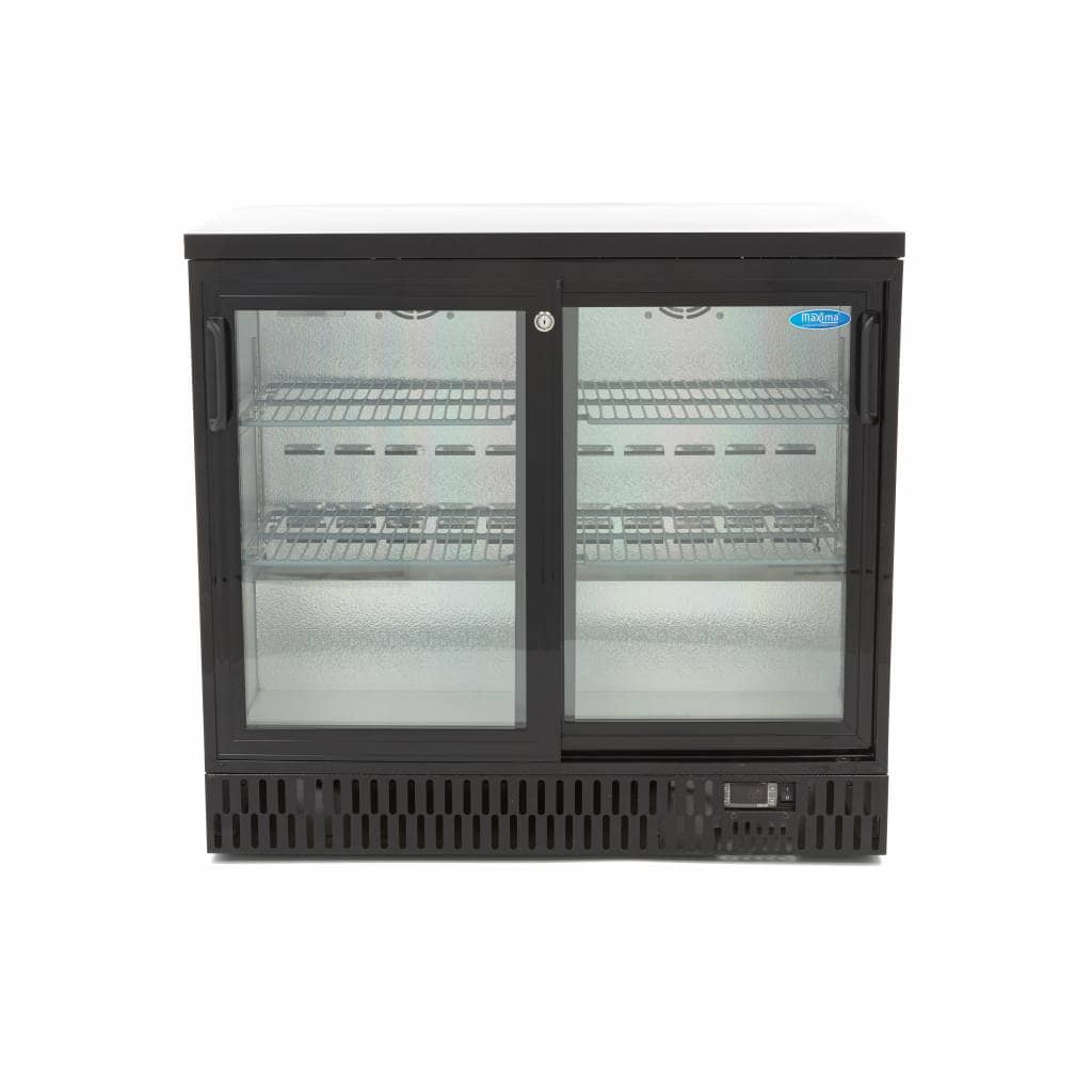 Drinks Fridge - 2 Sliding Doors - 4 Adjustable Shelves — 3