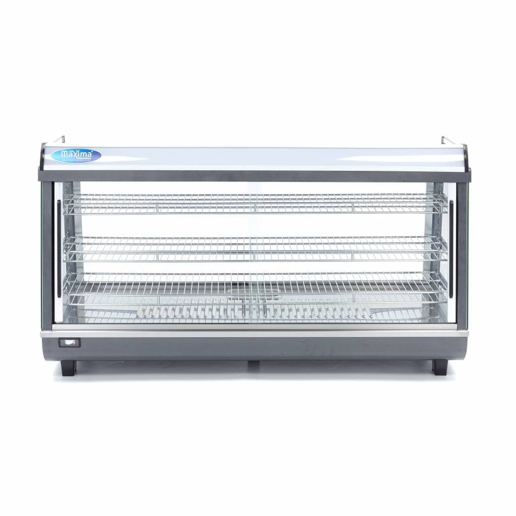 Heated Food Display - 186L - 121,5cm - 3 Shelves — 2