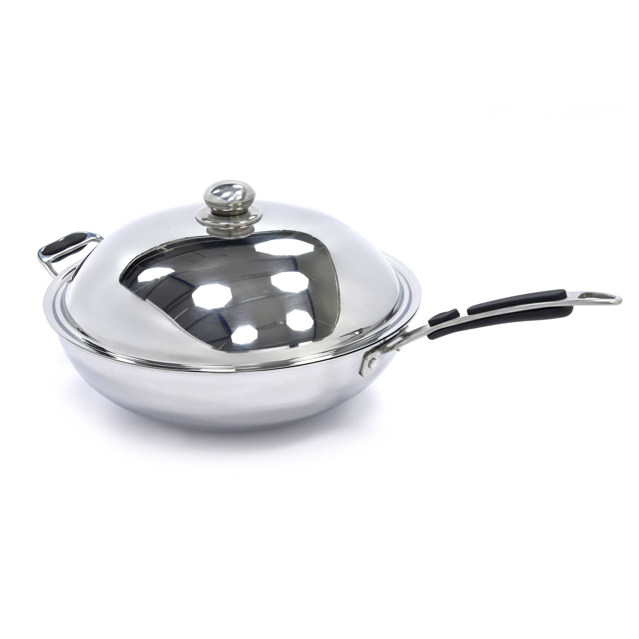 Wok Lid - Ø36cm - Stainless Steel - Induction — 3