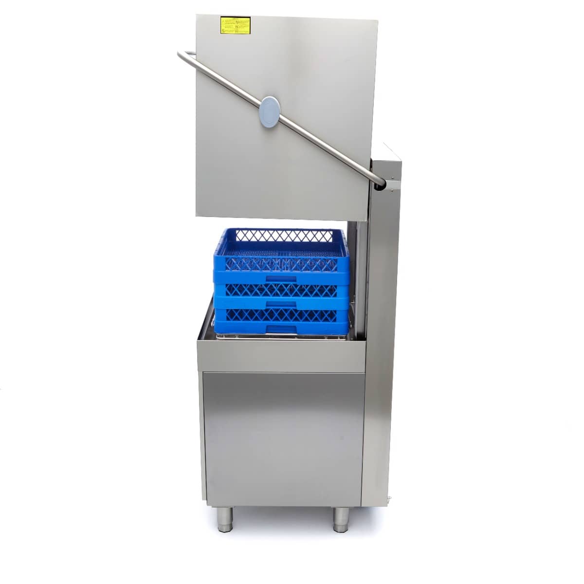 Pass Through Dishwasher - 50 x 50cm - With Rinse Aid and Soap Pumps - Digital Display - 400V — 3