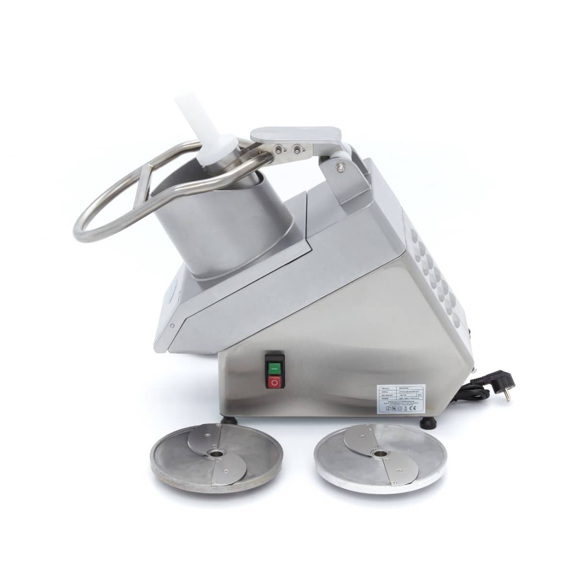 Vegetable Slicer - up to 450kg/h - incl 5 Cutting Disks — 3