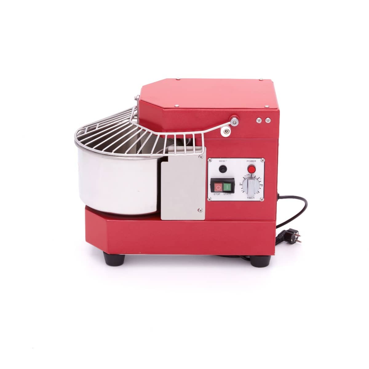 Dough Mixer - 8L - 4,5kg Dough - Raspberry Red — 3