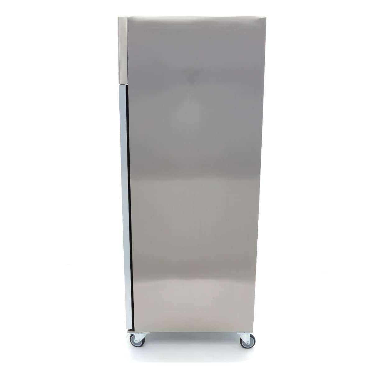 Fridge - 600L - 3 Adjustable Shelves (2/1GN) - Stainless Steel - with Glass Door — 3