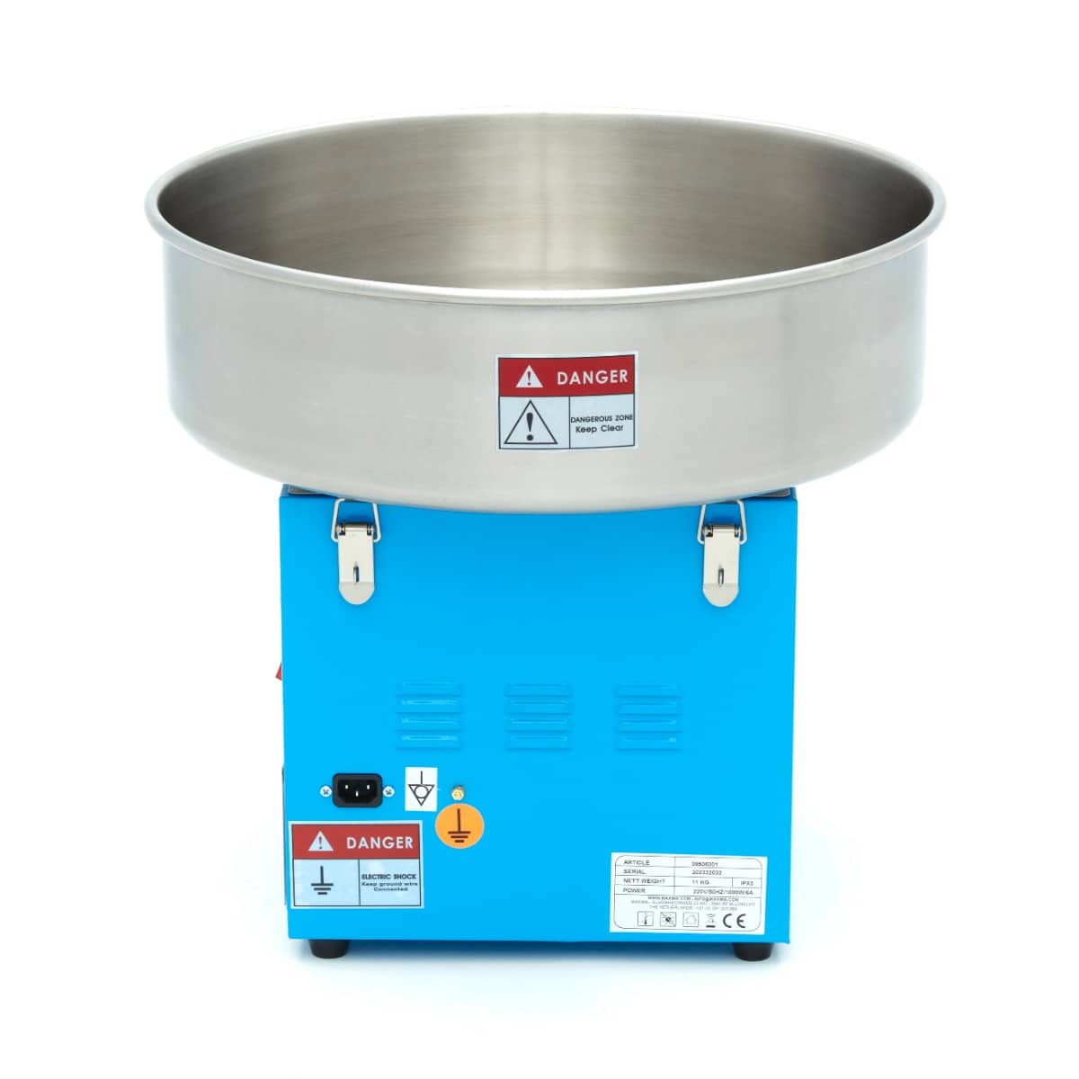 Candy Floss Machine – Ø 52cm - Blue — 3