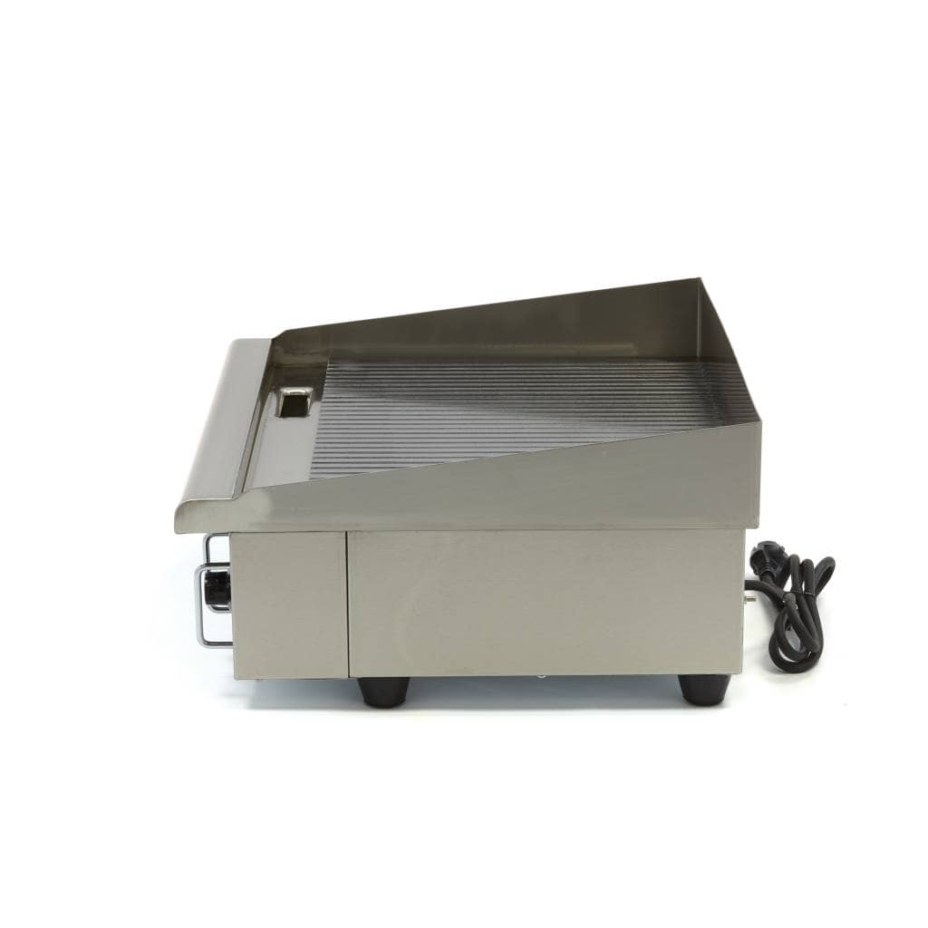 Griddle - Grooved - 55cm - incl Drip tray — 3