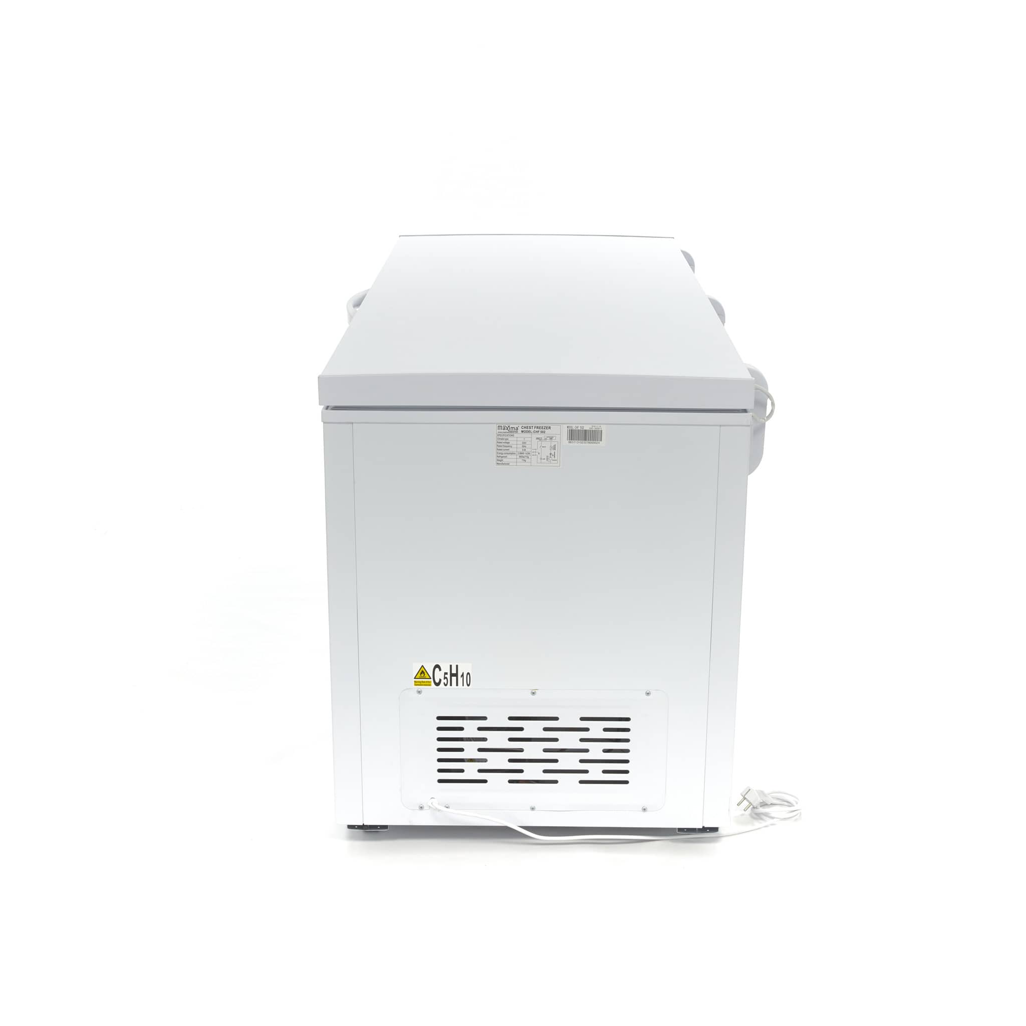 Chest Freezer - 488L - on Wheels - incl Hanging Basket — 3