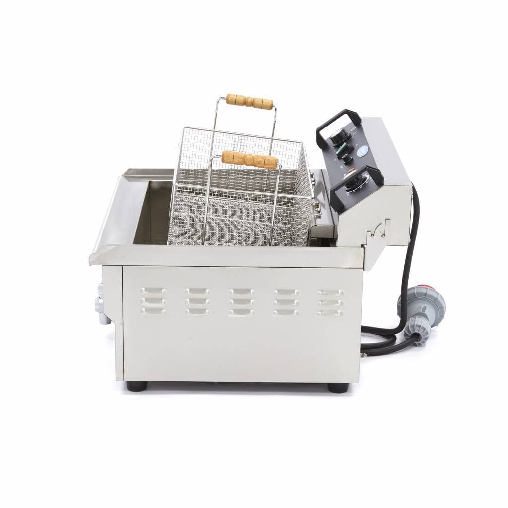 Deep Fryer - 30L - 1 Basket - with Drain Tap — 3