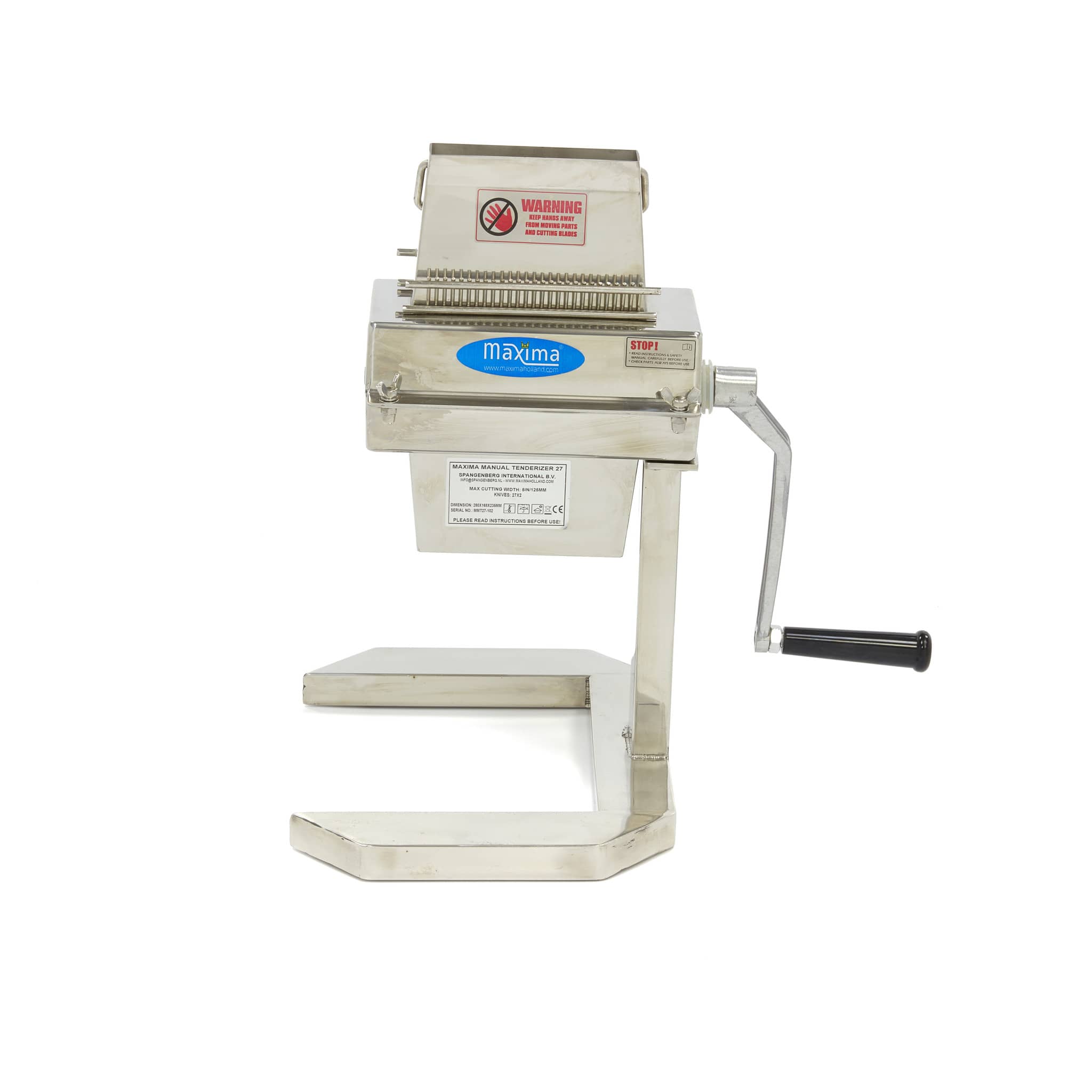 Meat Tenderiser - 2 Rollers - 27 Blades - 12,5 x 2,5cm Input — 2