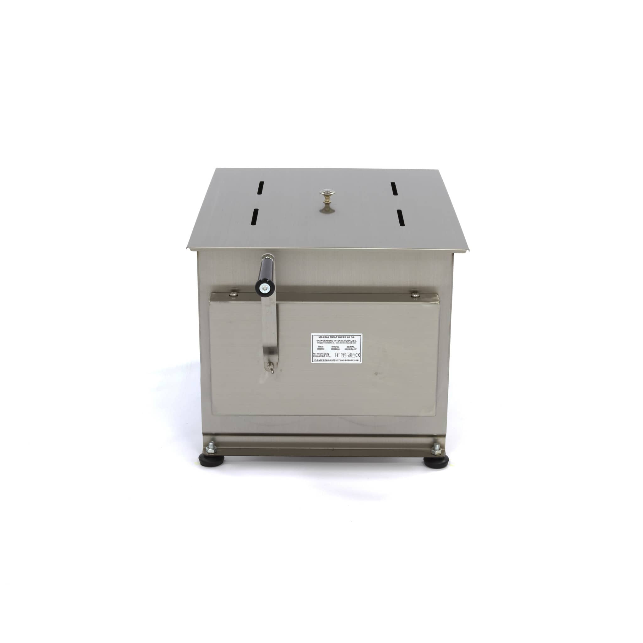 Meat Mixer - 50L - 43kg Meat - Double Axle - Manual — 3