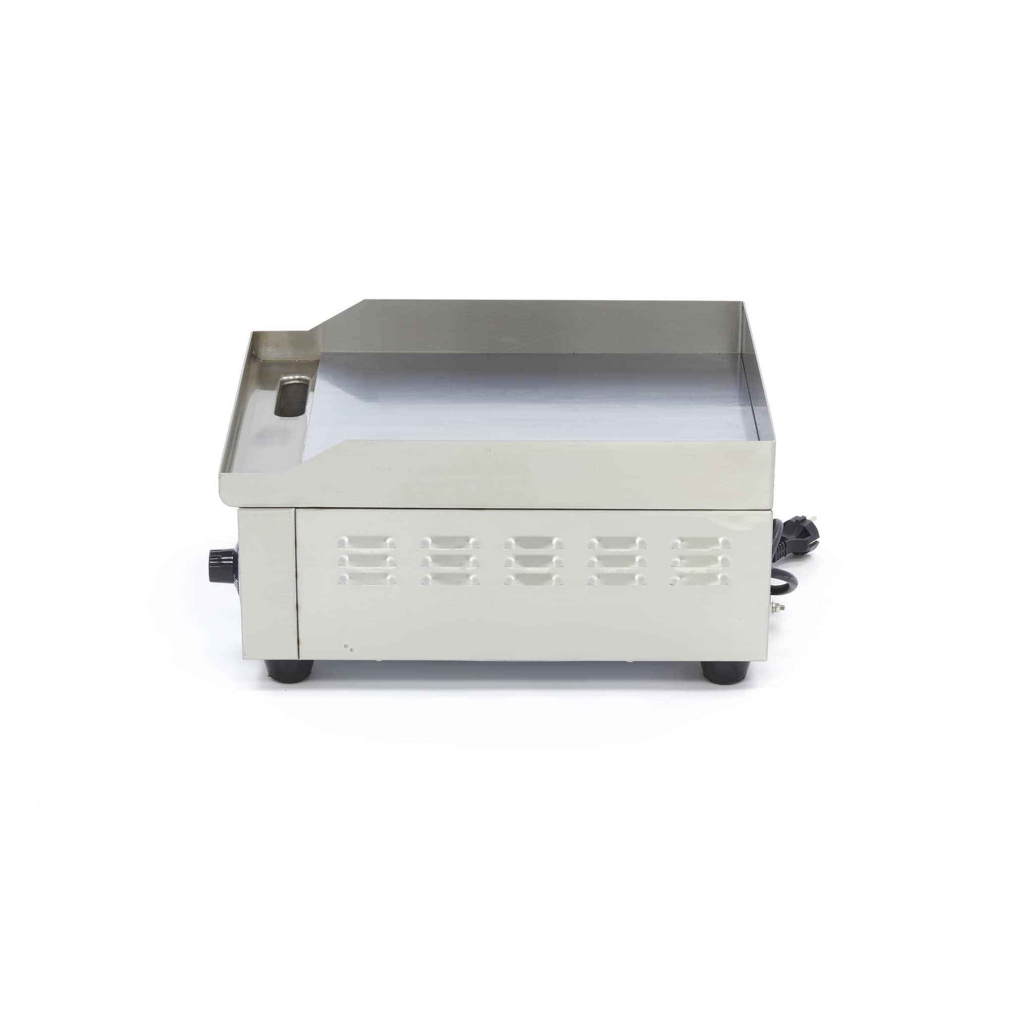 Griddle - Smooth Chrome - 36cm - incl Drip Tray — 3
