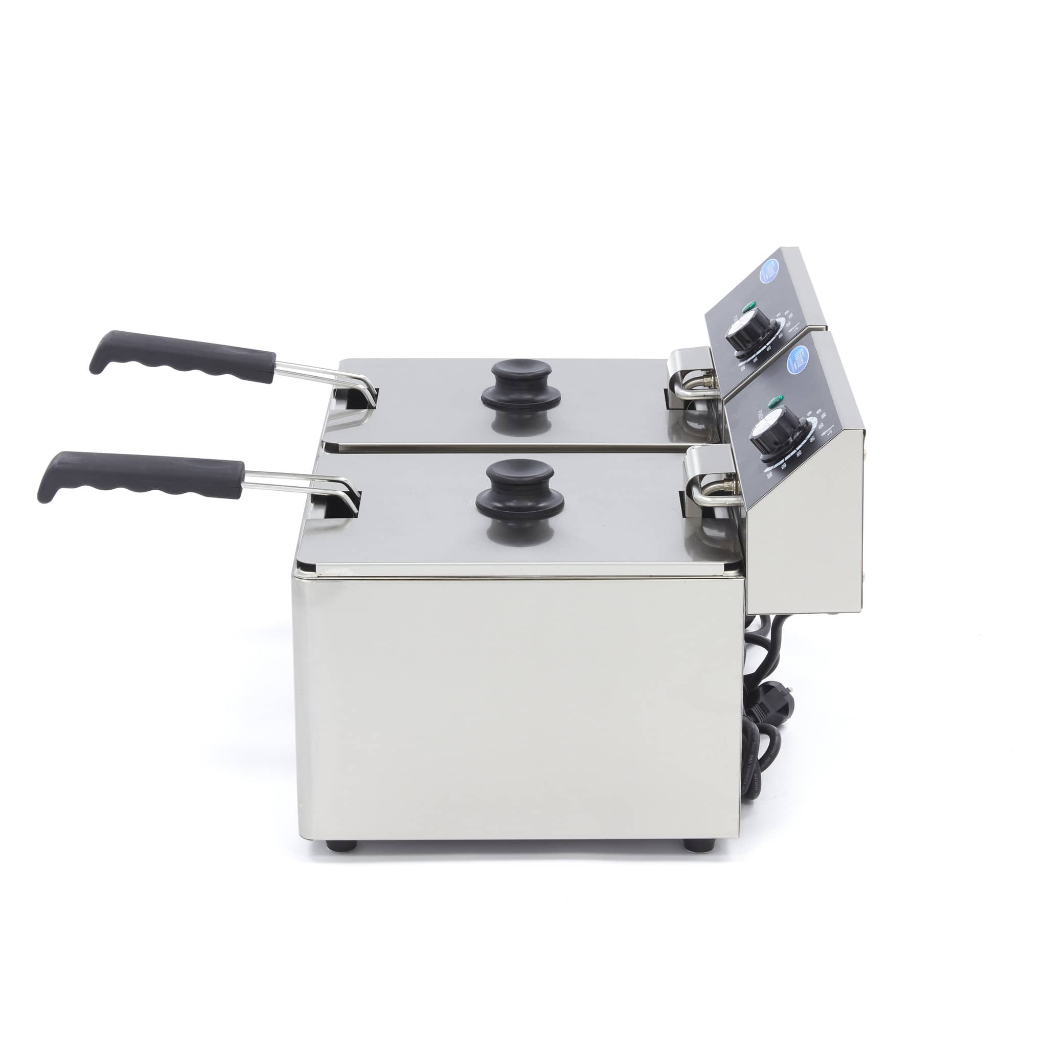 Deep Fryer - 2 x 8L - 2 Baskets - up to 2,8kg of Fries — 3