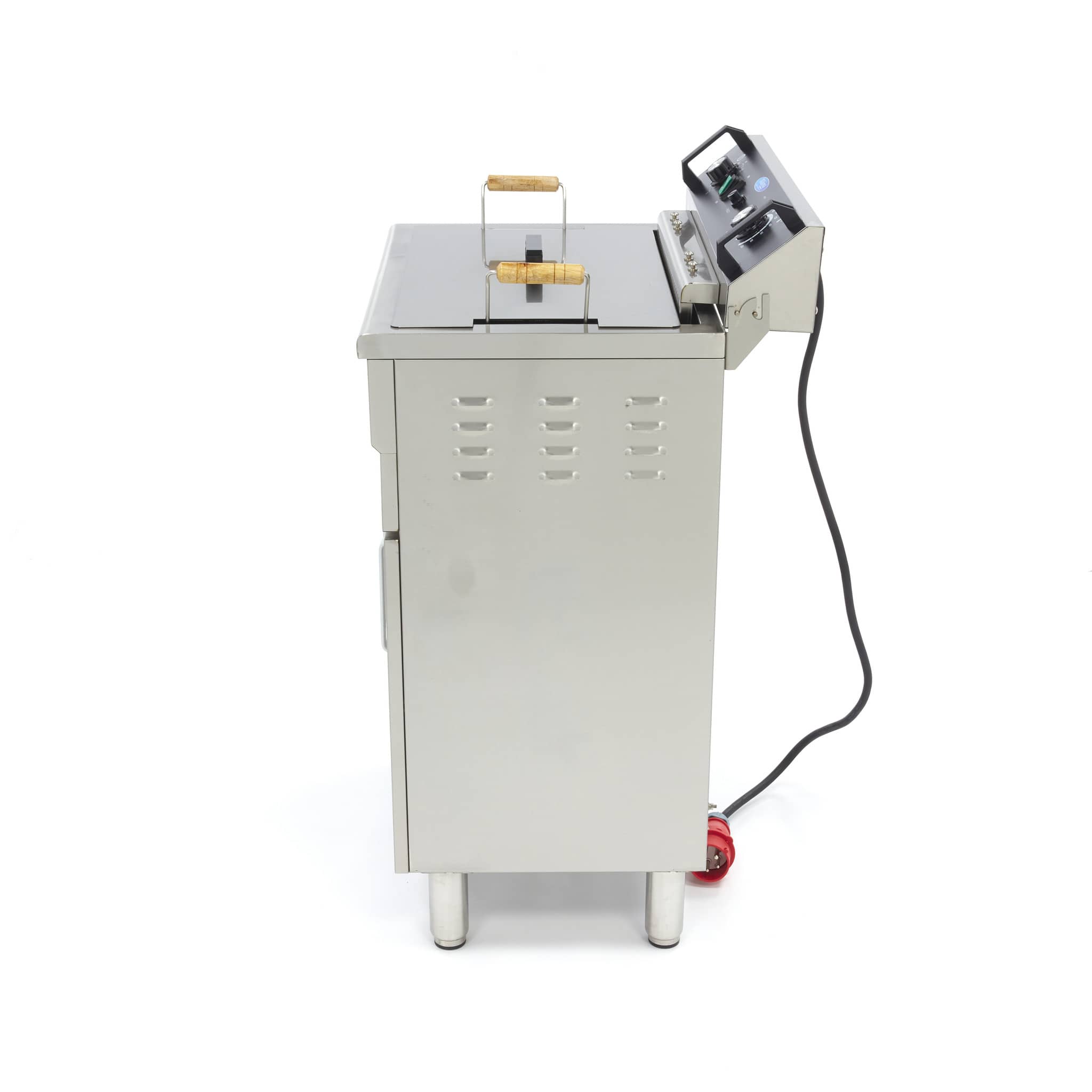 Deep Fryer - 30L - 1 Basket - with Drain Tap and Stand — 3