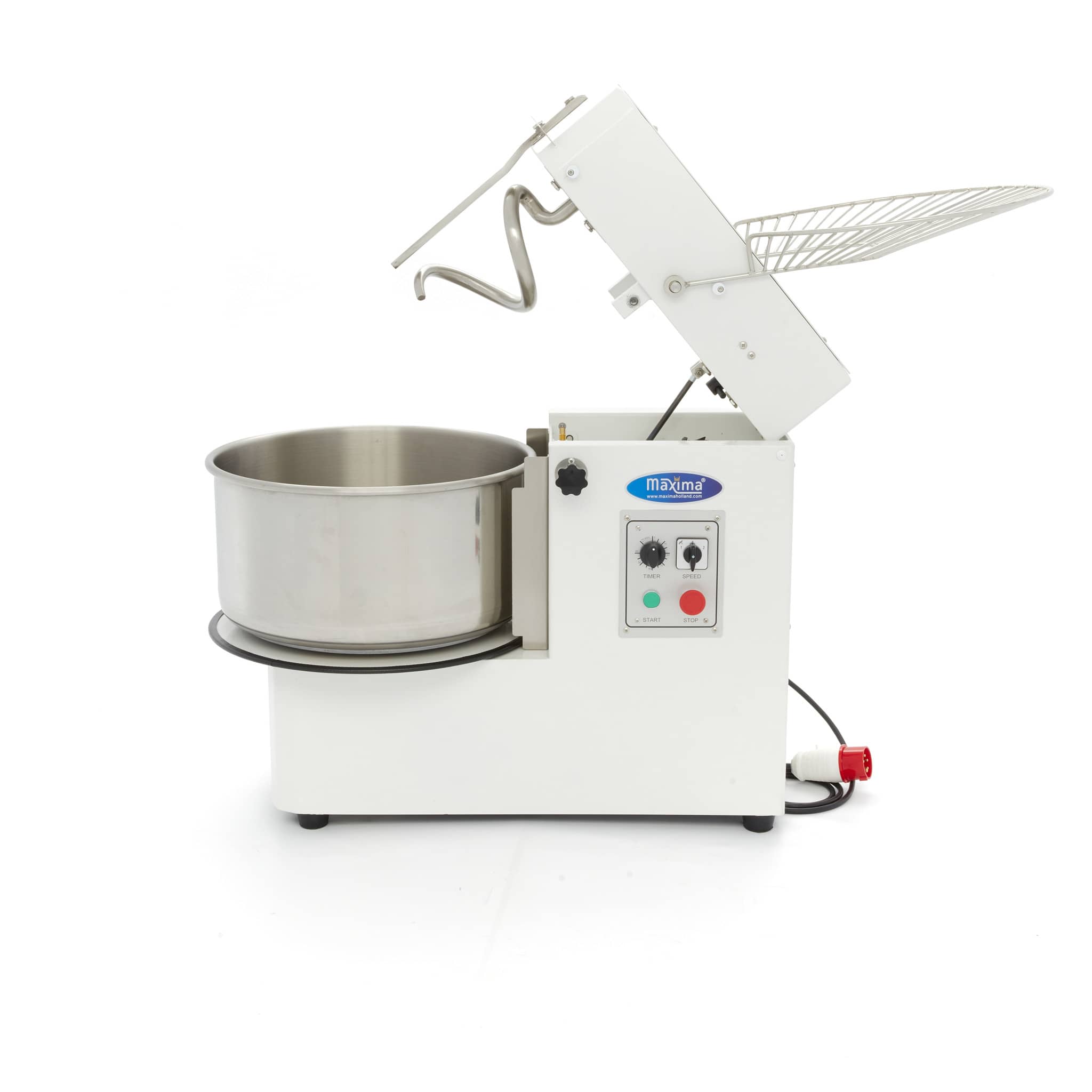 Dough Mixer - 50L - 30kg Dough - 2 Speeds - Removable Bowl - 400V — 8