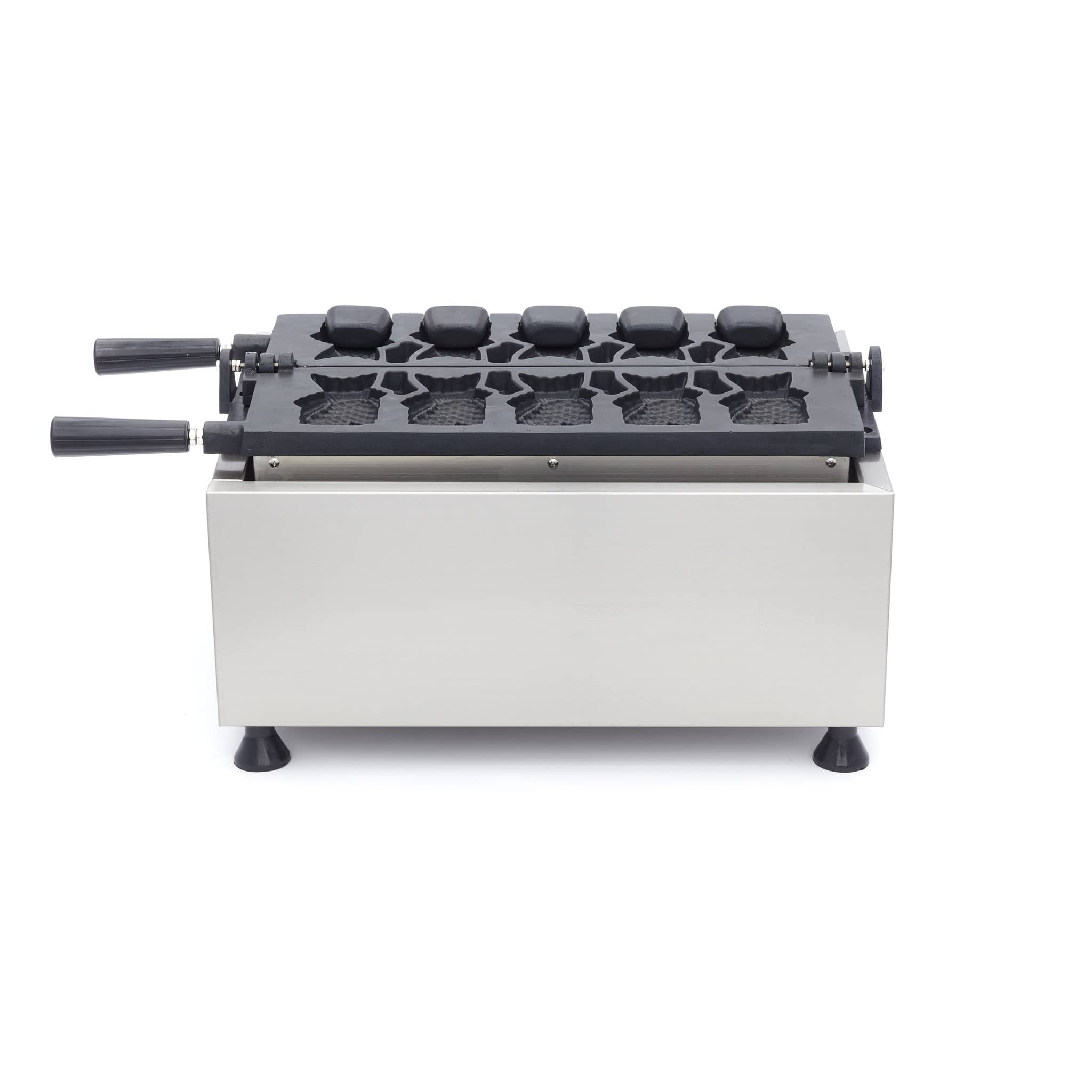 Waffle Maker - 5 Taiyaki / Fish Shapes - Rotatable - Digital — 3