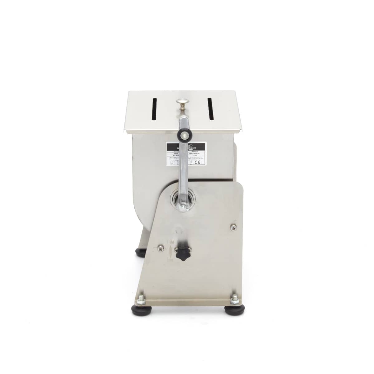 Meat Mixer - 10L - 7,5kg Meat - Tilting Bowl - Manual — 3