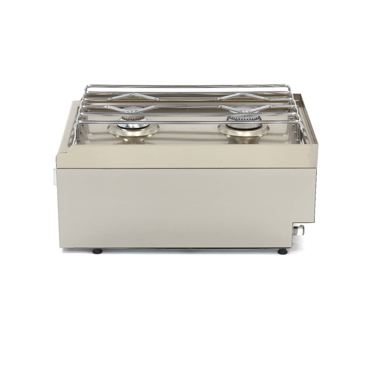 Aragaz profesional pe gaz Maxima Commercial Grade – 2 arzătoare – modul simplu – adâncime 60 cm — 3