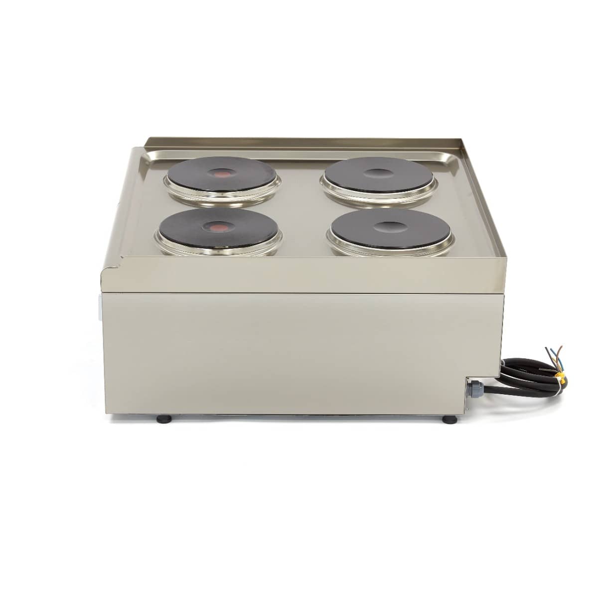 Commercial Grade Cooker - 4 Burners - Double Unit - 60cm Deep - 400V — 3