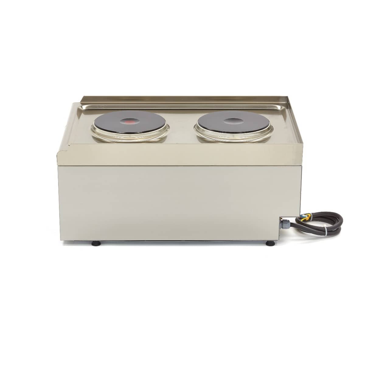Commercial Grade Cooker - 2 Burners - Single Unit - 60cm Deep - Electric — 3